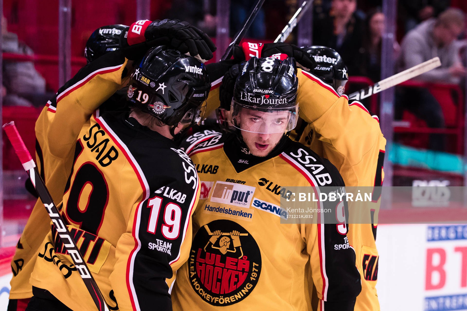 Luleås Johan Forsberg jublar