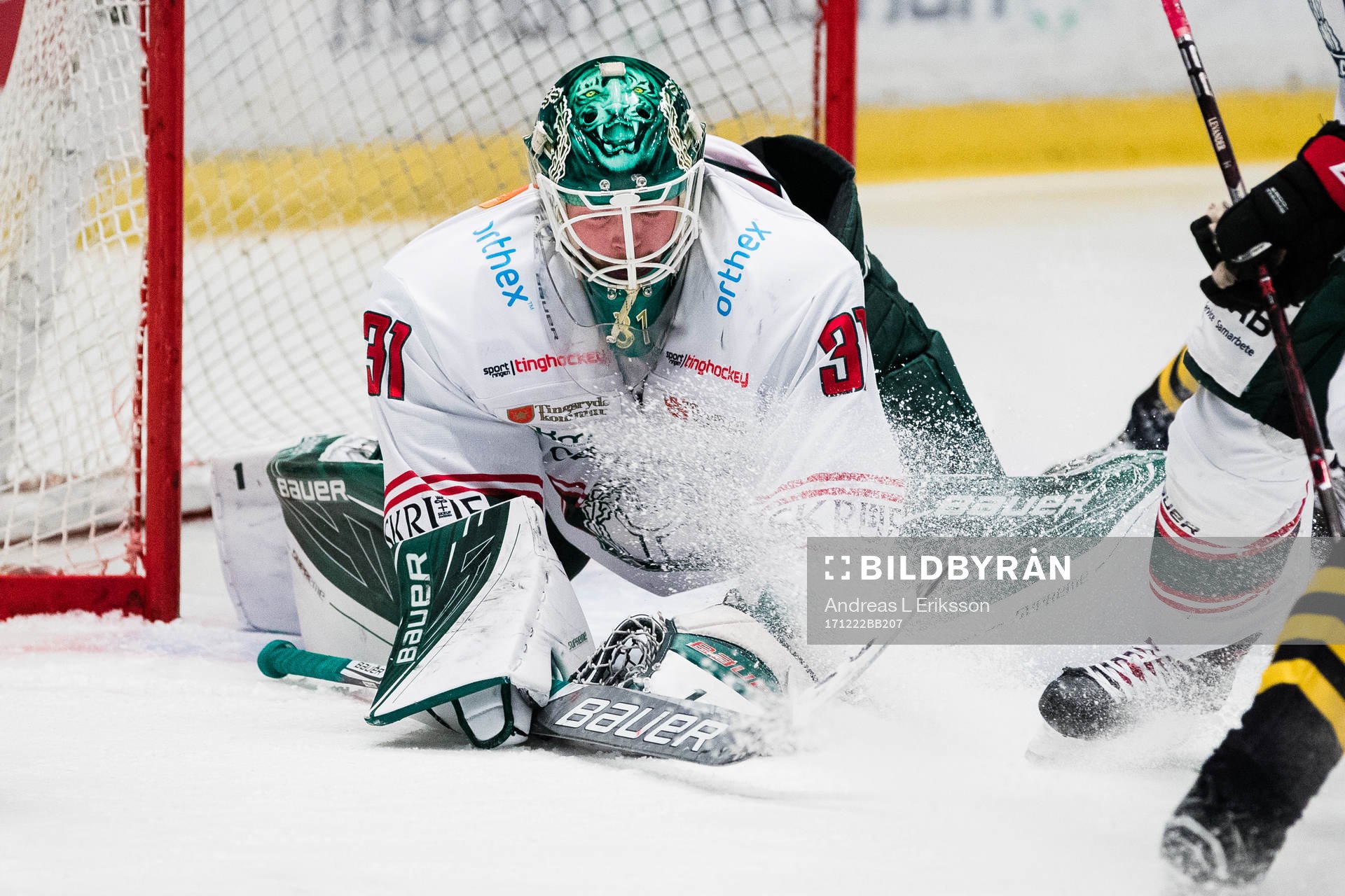 Tingsryds målvakt Niklas Rubin