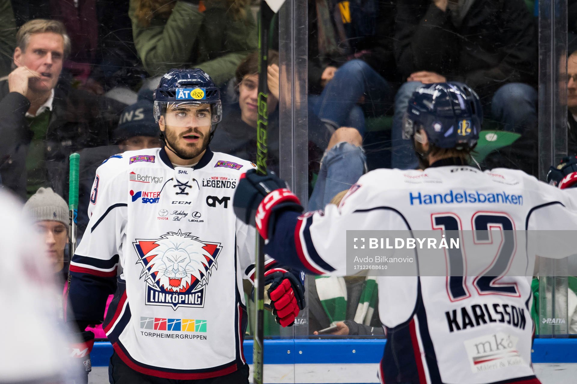 Linköpings Almen Bibic jublar