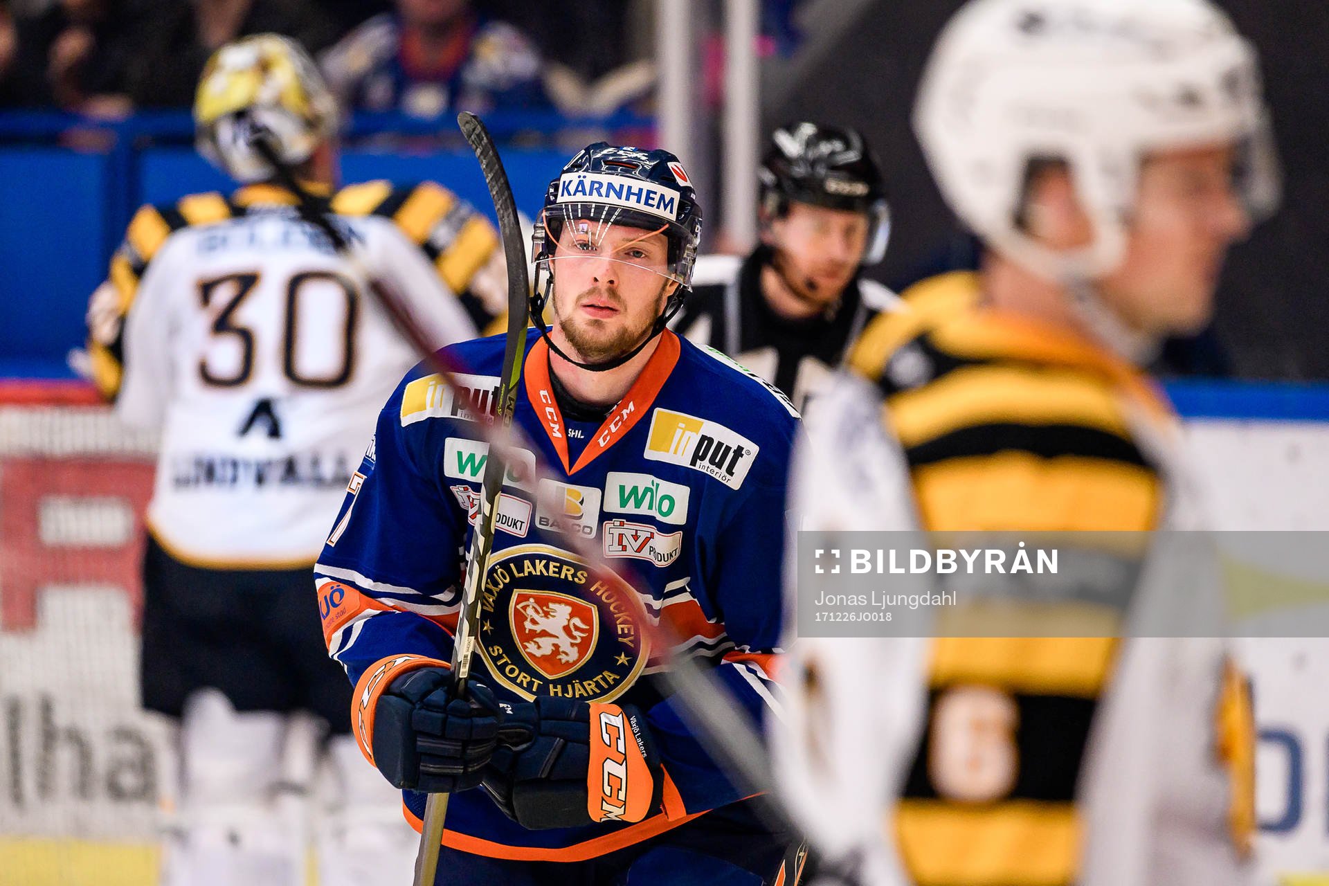 Växjös Martin Lundberg jublar