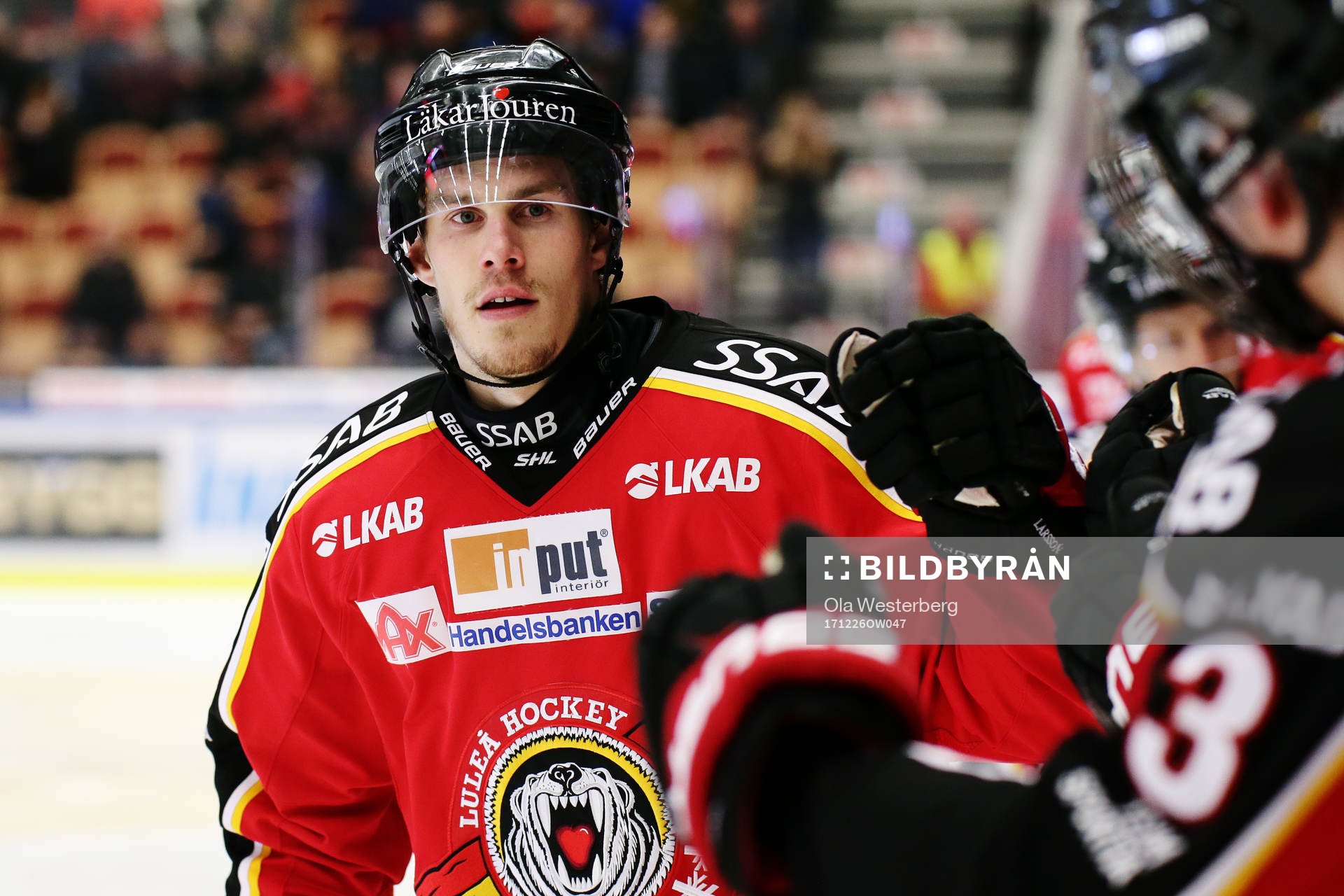 Luleås Emil Larsson jublar