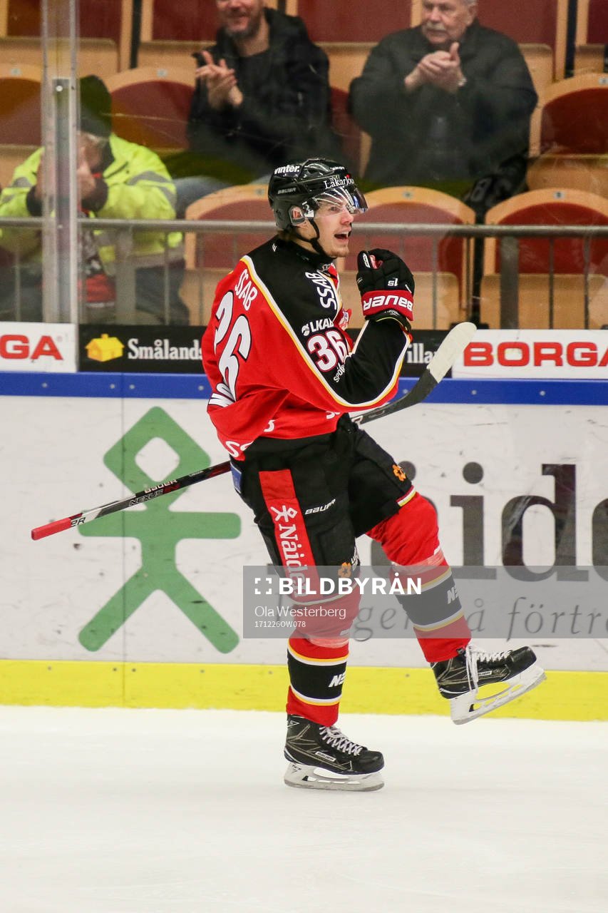 Luleås Emil Larsson jublar