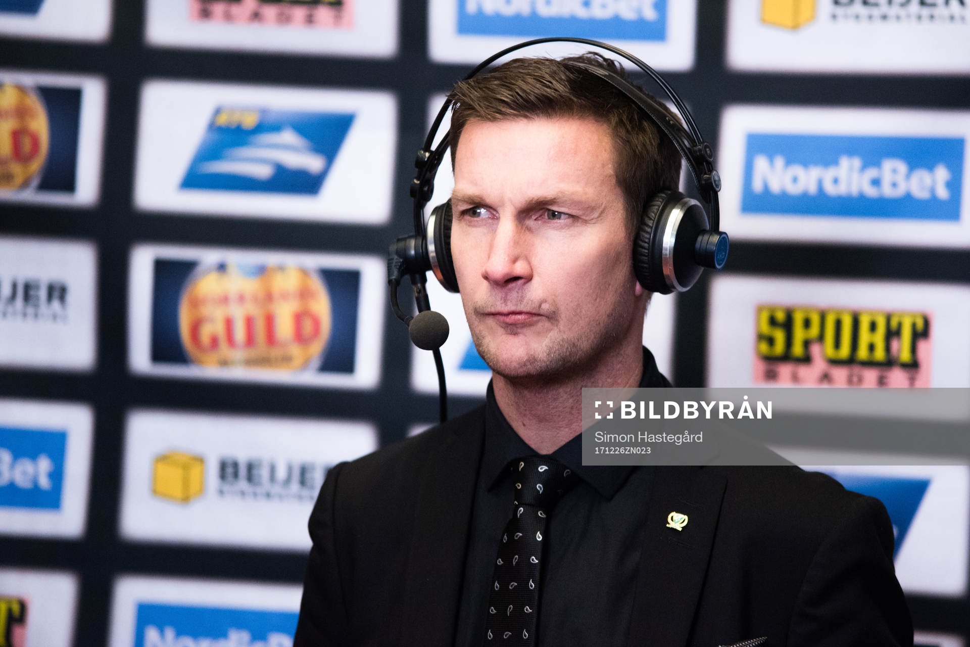 Färjestads tränare Johan Pennerborn