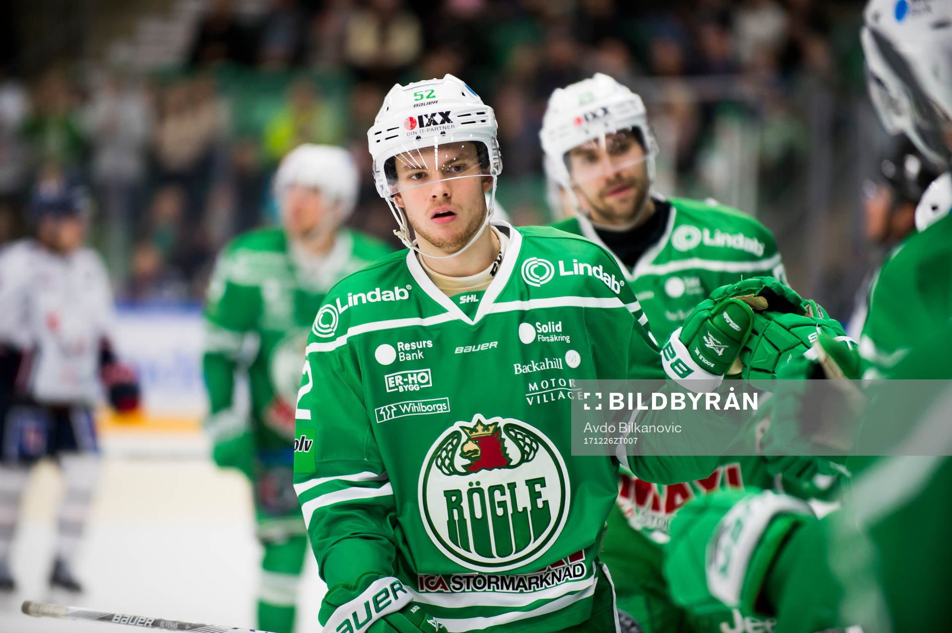 Rögles Lucas Elvenes jublar