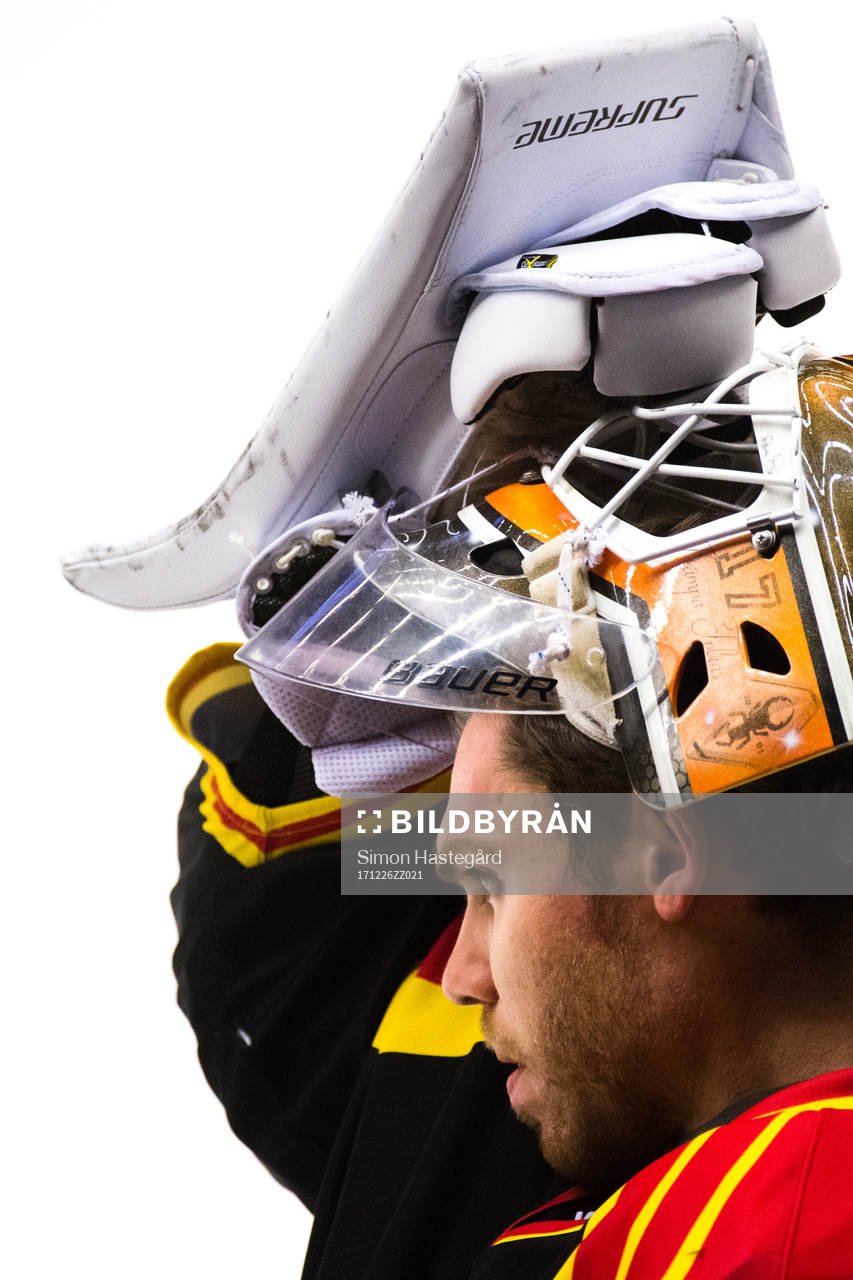 Brynäs målvakt Linus Fernström