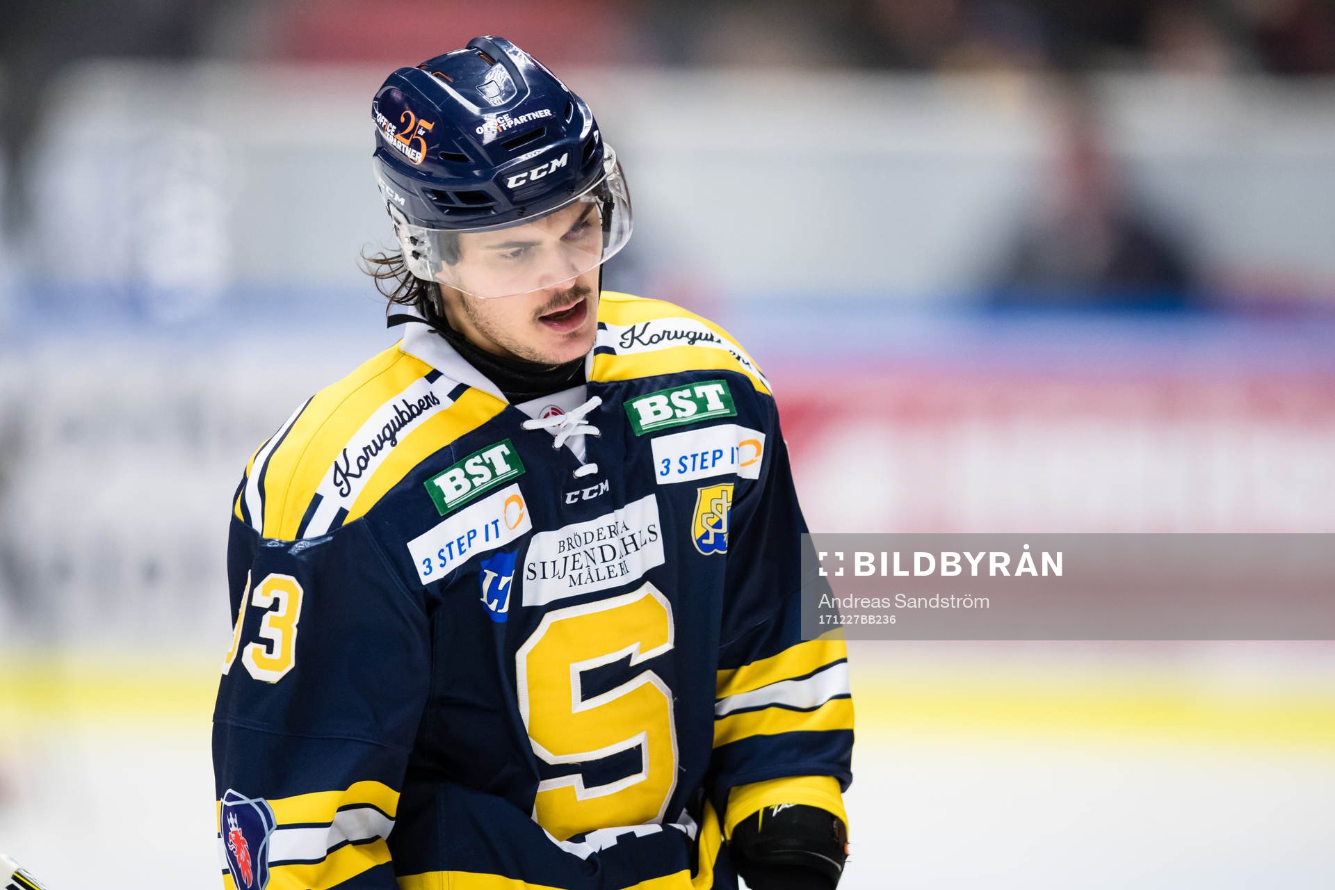 Södertäljes Thomas Valkvae Olsen deppar