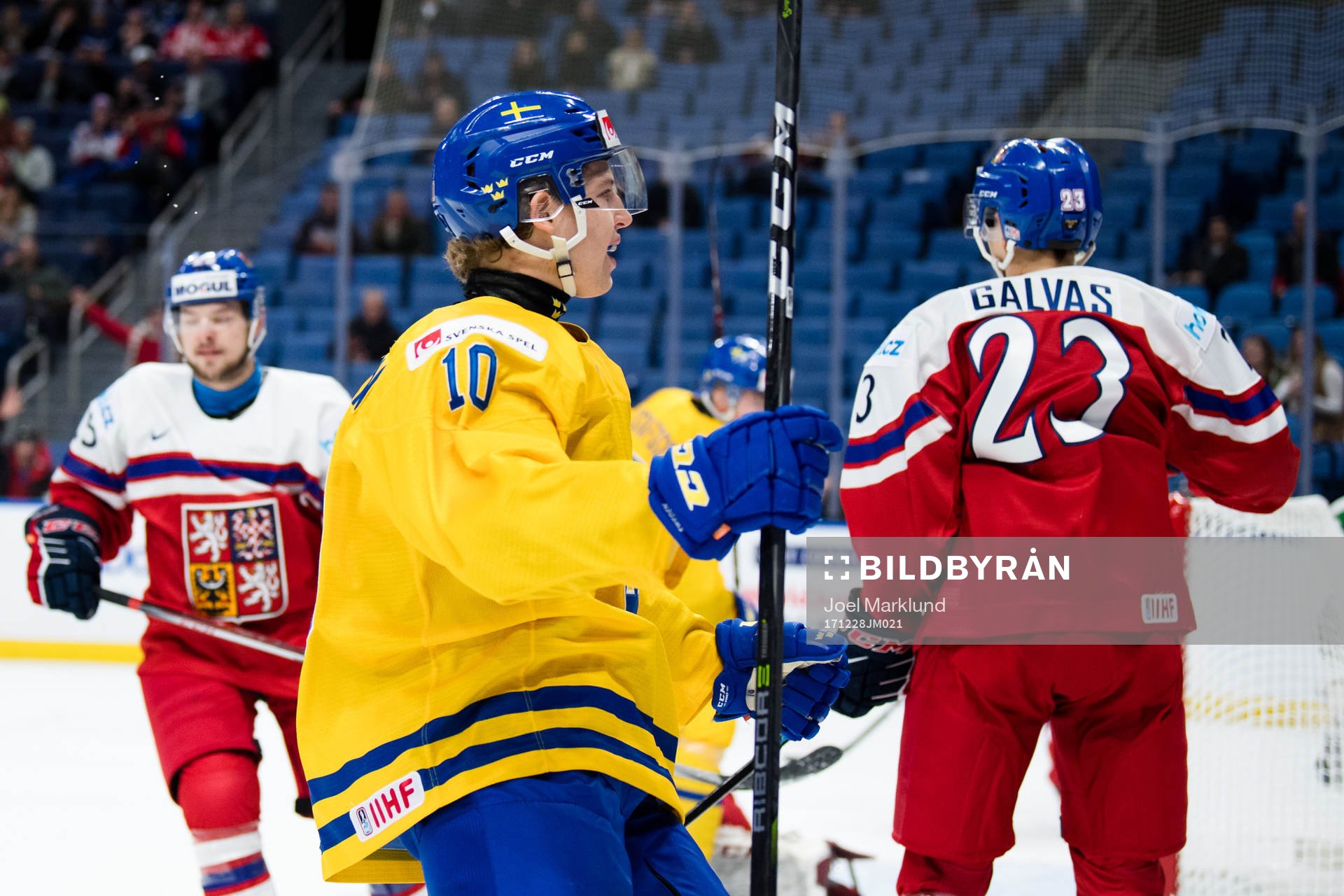 Sveriges Marcus Davidsson jublar