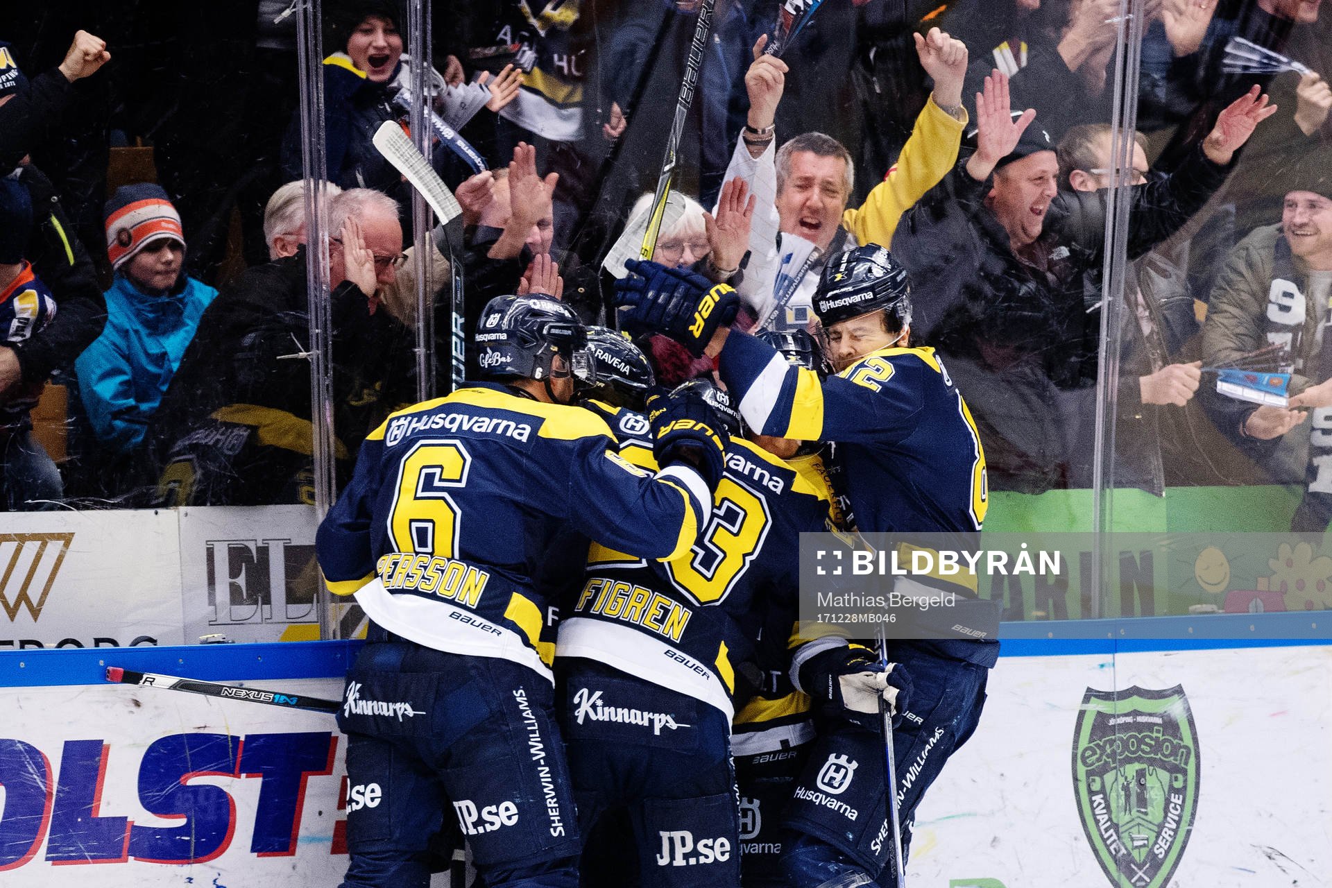 s Kevin Stenlund, Robin Figren och Lawrence Pilut samt