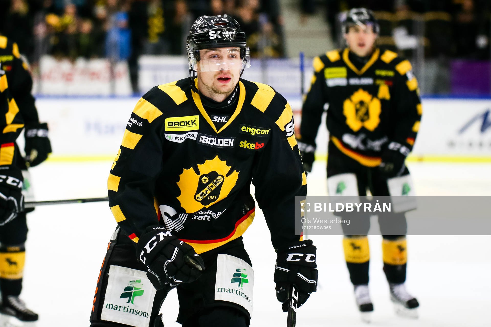 Skellefteås Adam Pettersson jublar