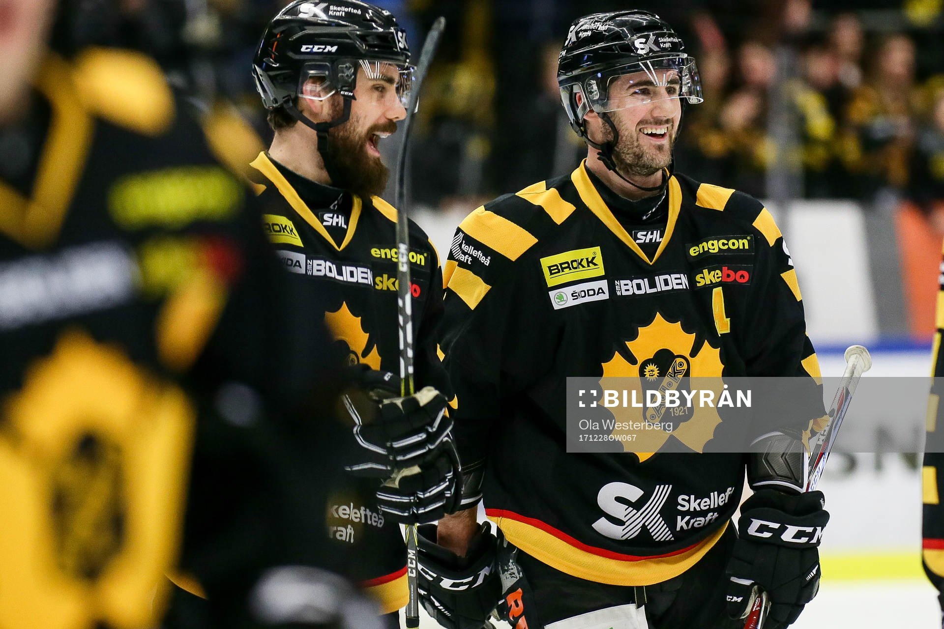 Skellefteås Bud Holloway jublar