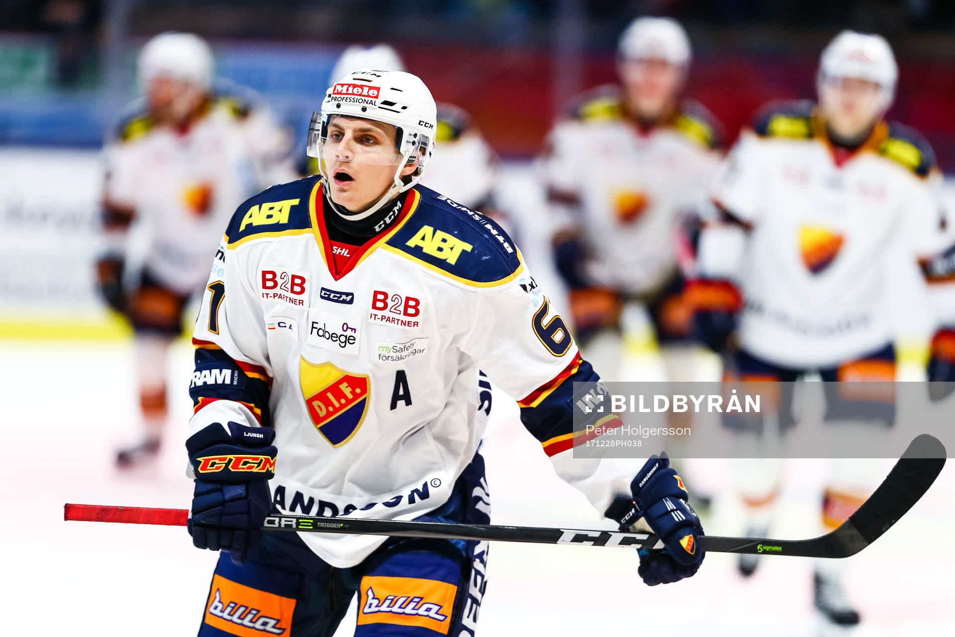 Djurgårdens Markus Ljungh jublar