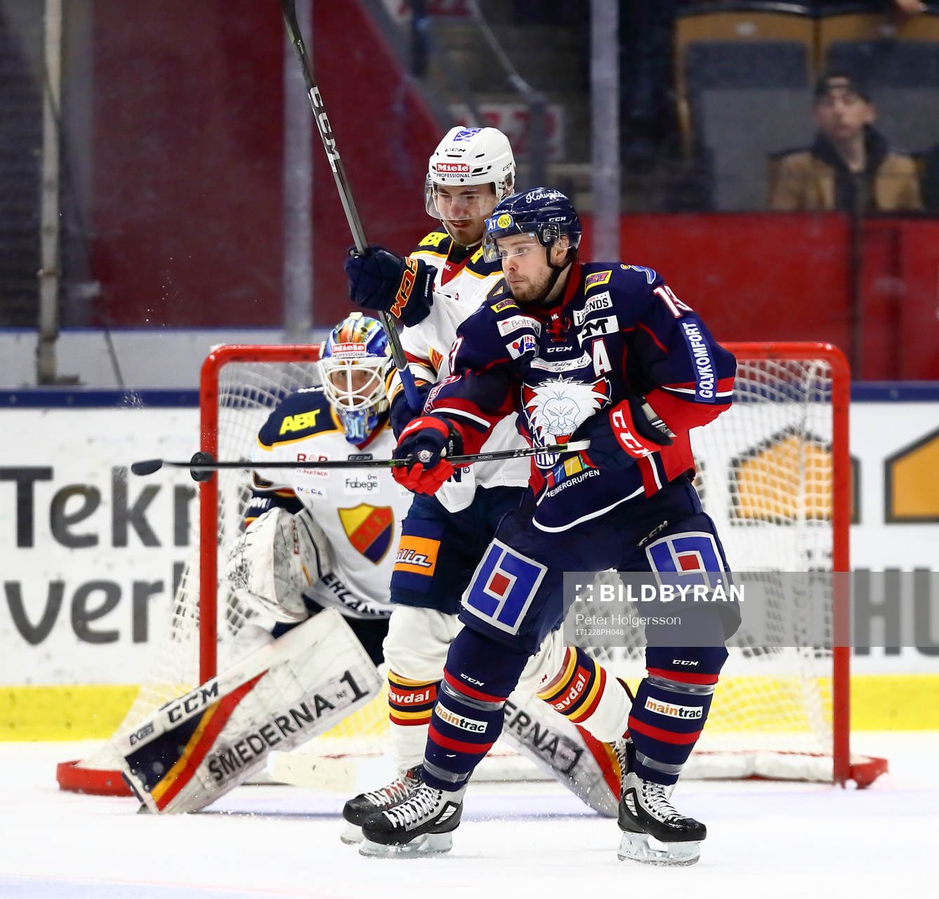 Linköpings Andrew Gordon gör mål 5-2 genom styrning