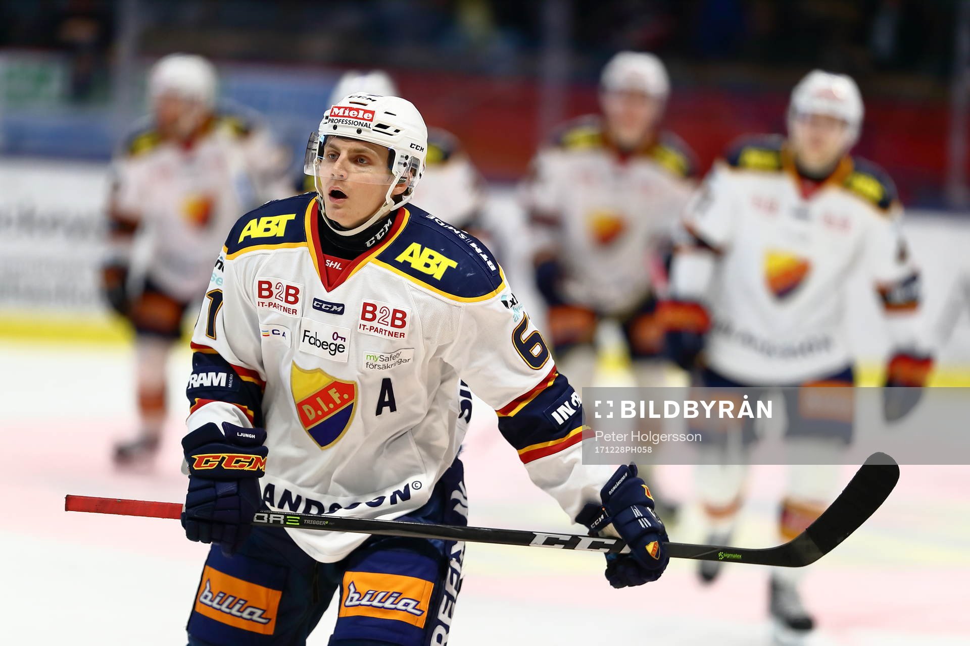 Djurgårdens Markus Ljungh jublar