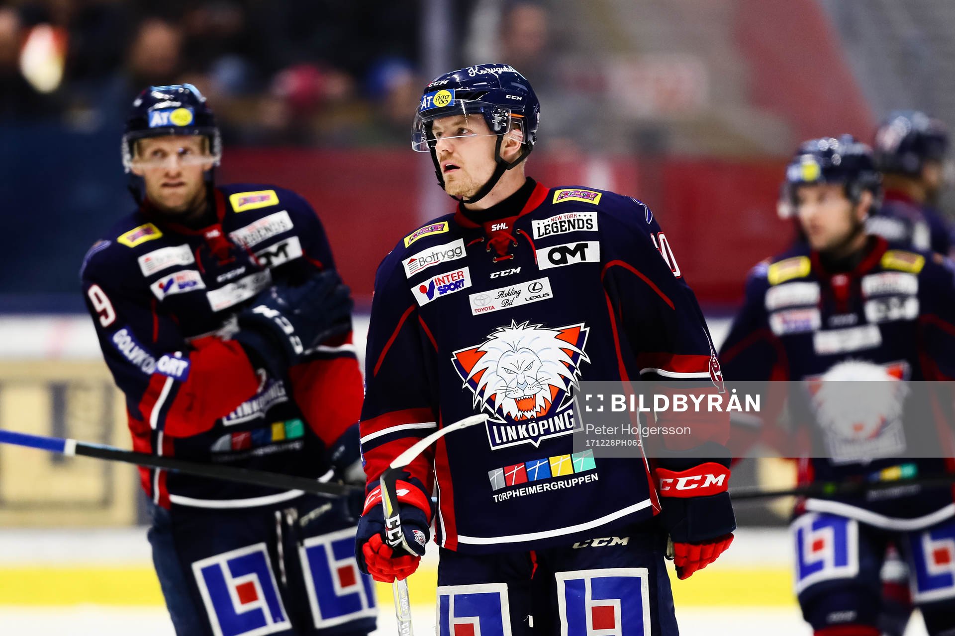 Linköpings Nick Sörenssen jublar