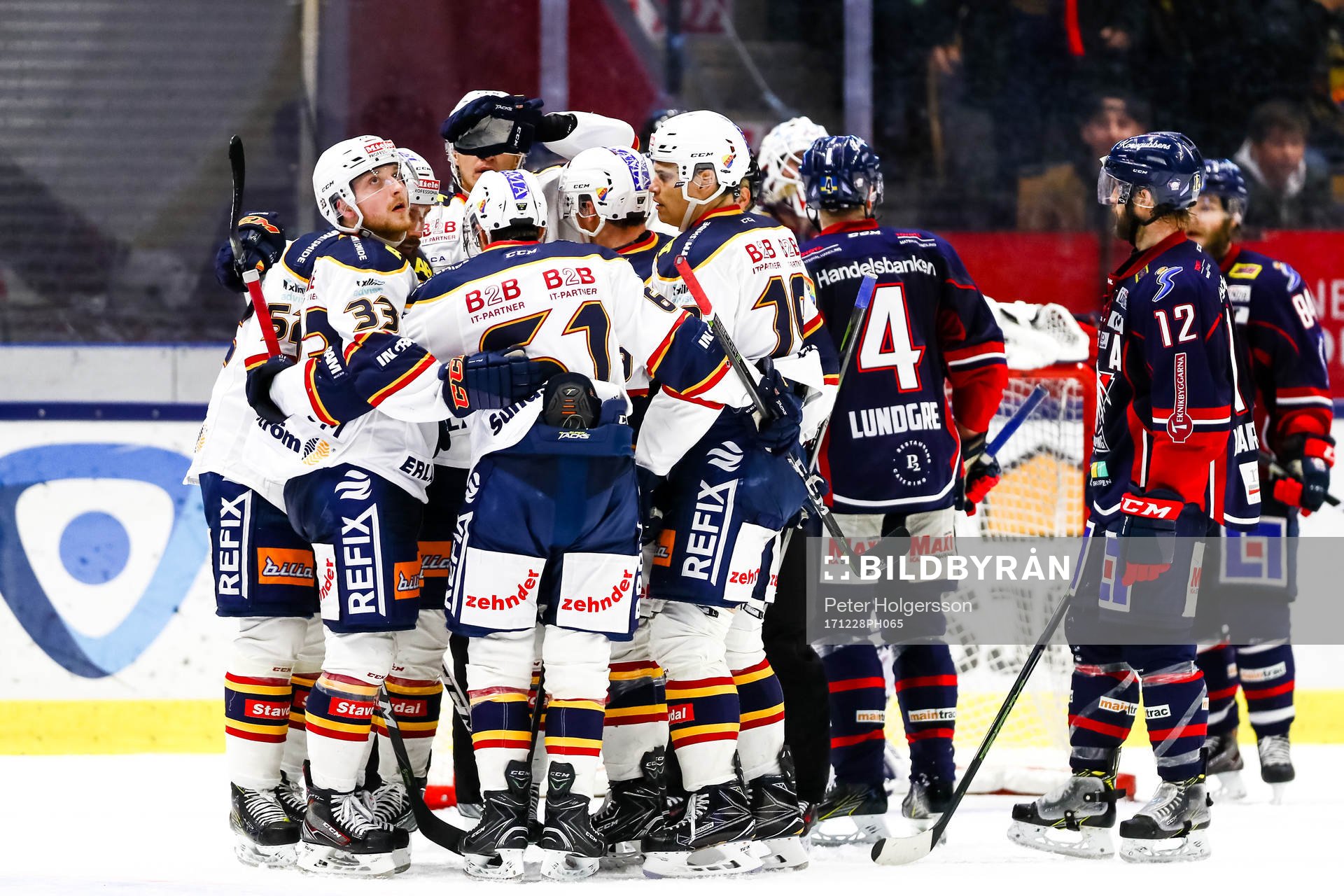 Djurgårdens spelare jublar