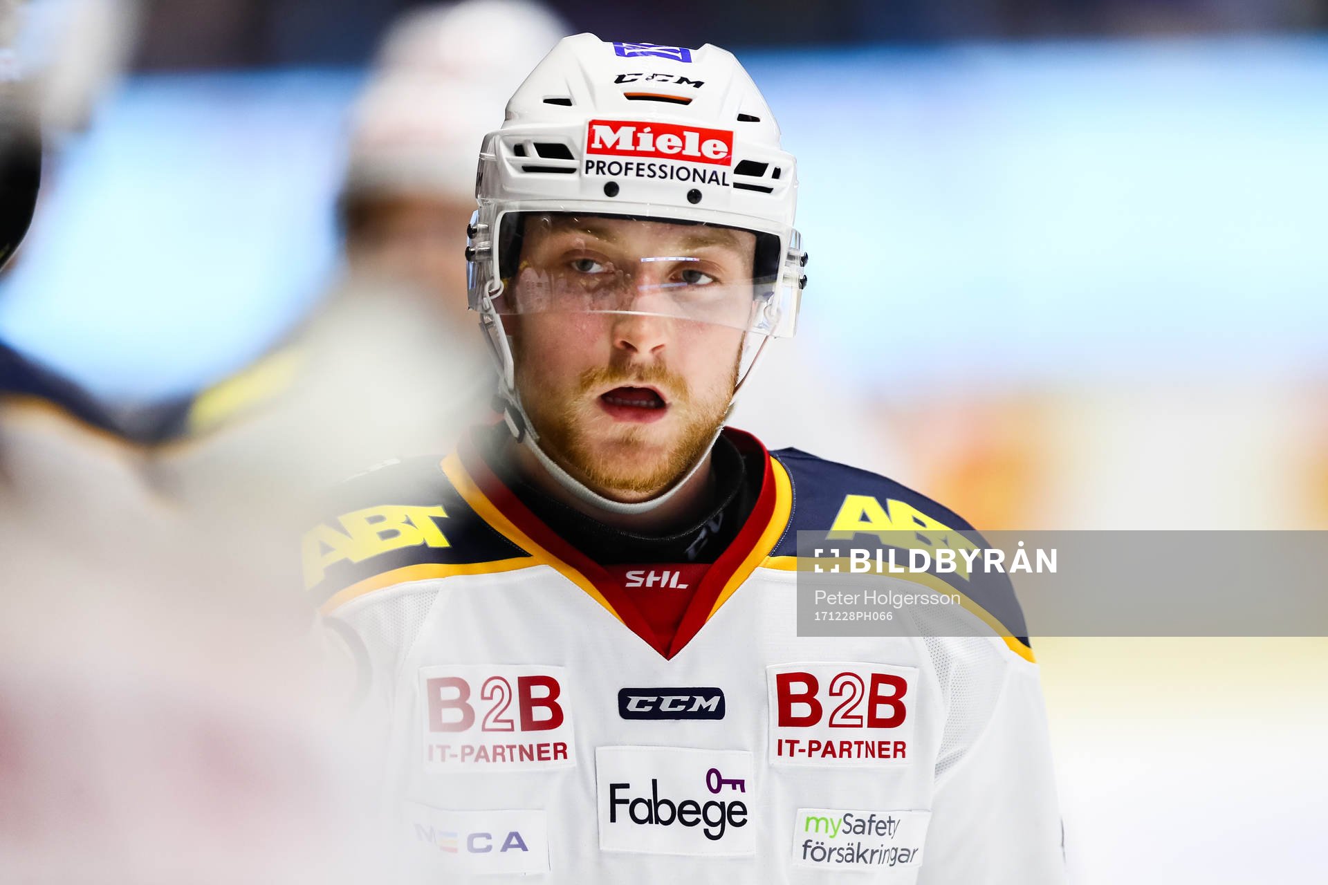Djurgårdens Linus Hultström jublar