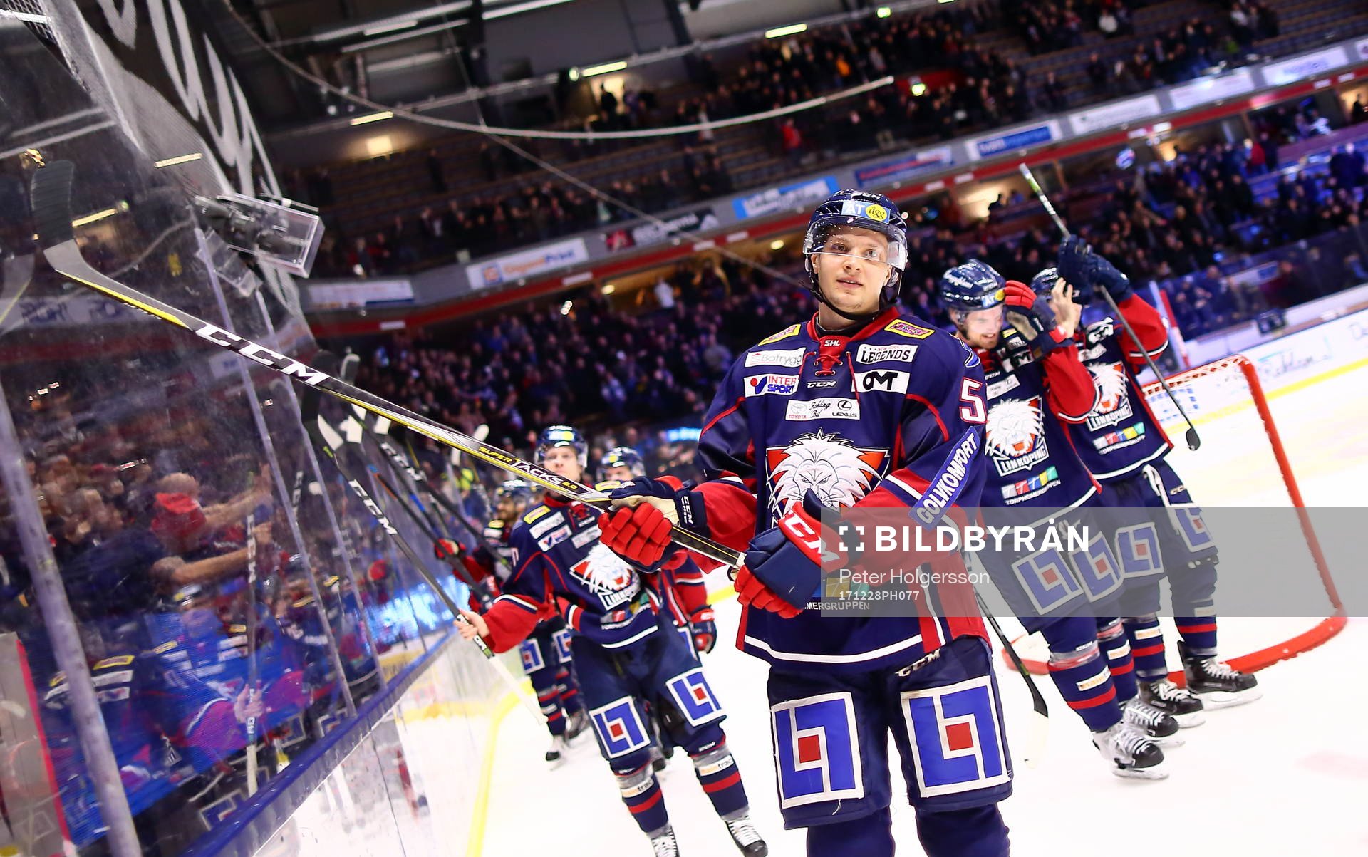 Linköpings Kristian Näkyvä jublar