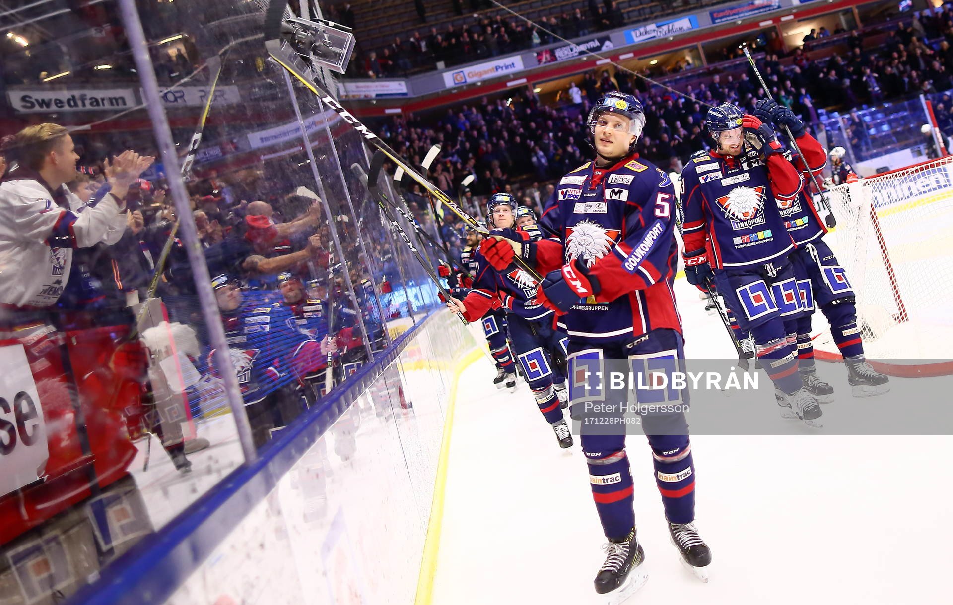 Linköpings Kristian Näkyvä jublar