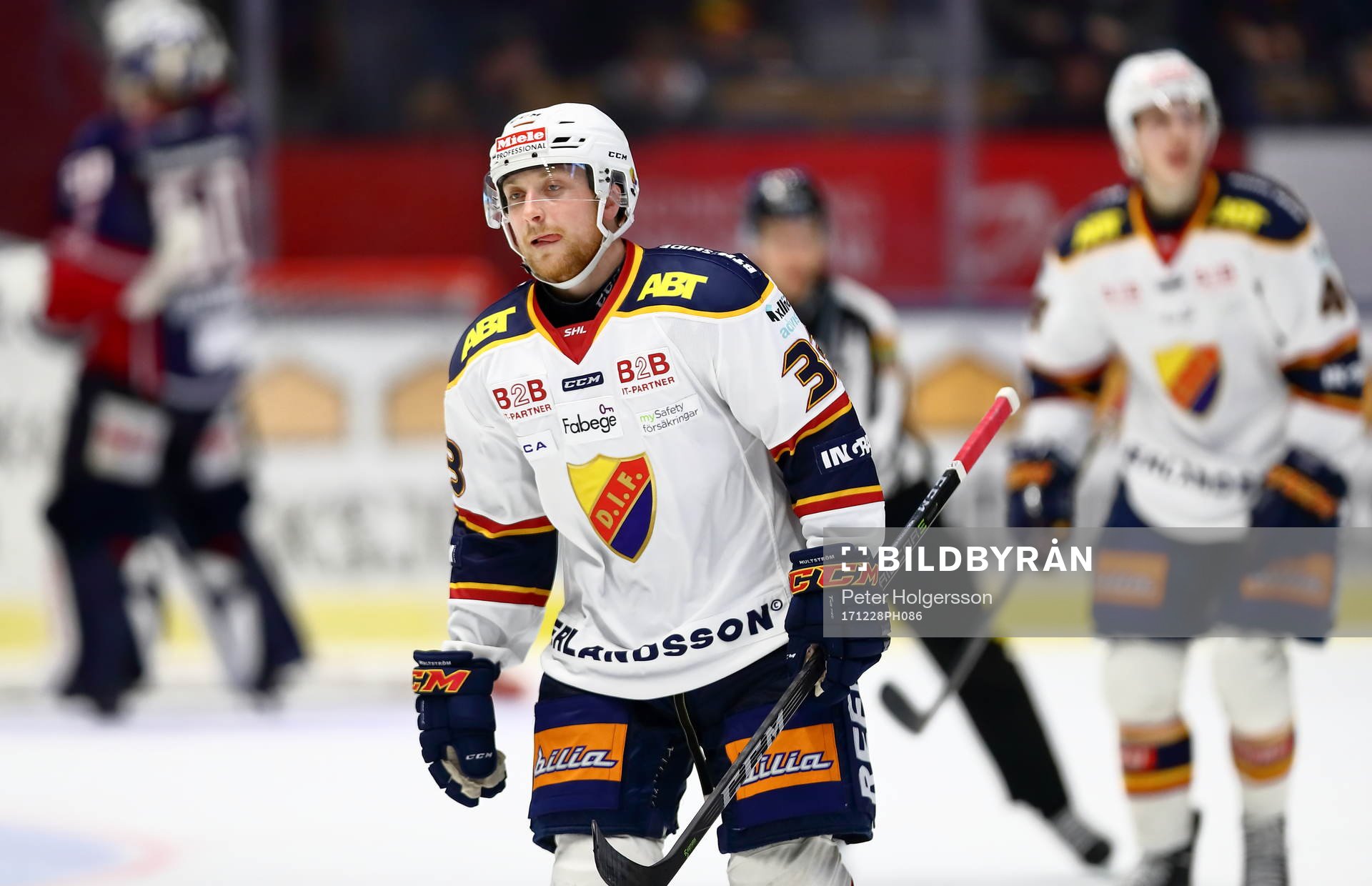 Djurgårdens Linus Hultström jubel