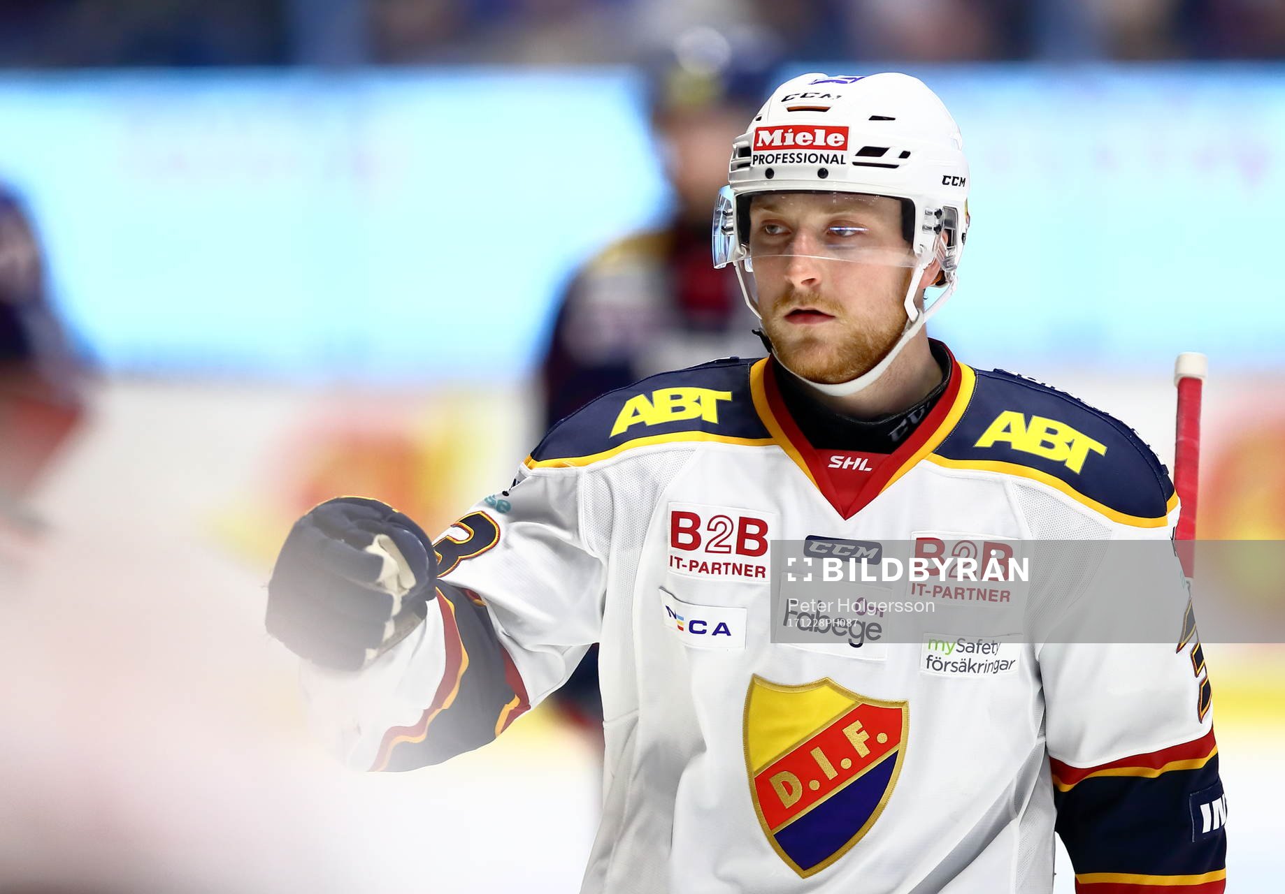 Djurgårdens Linus Hultström jubel
