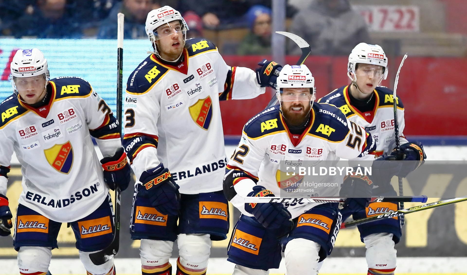 Djurgårdens spelare jublar