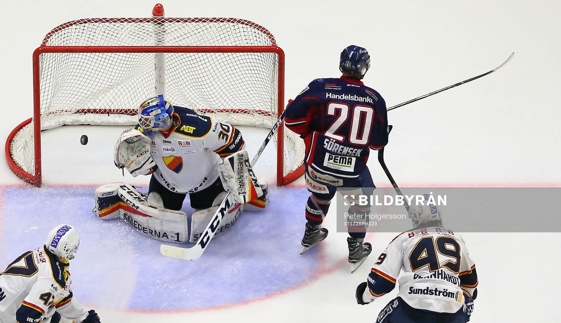 Mål 4-0 av Linköpings Nick Sörensen