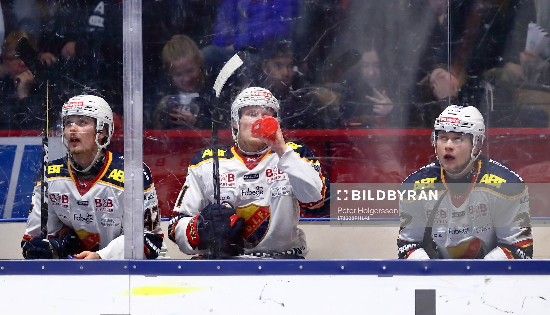 Djurgården har tre spelare utvisade