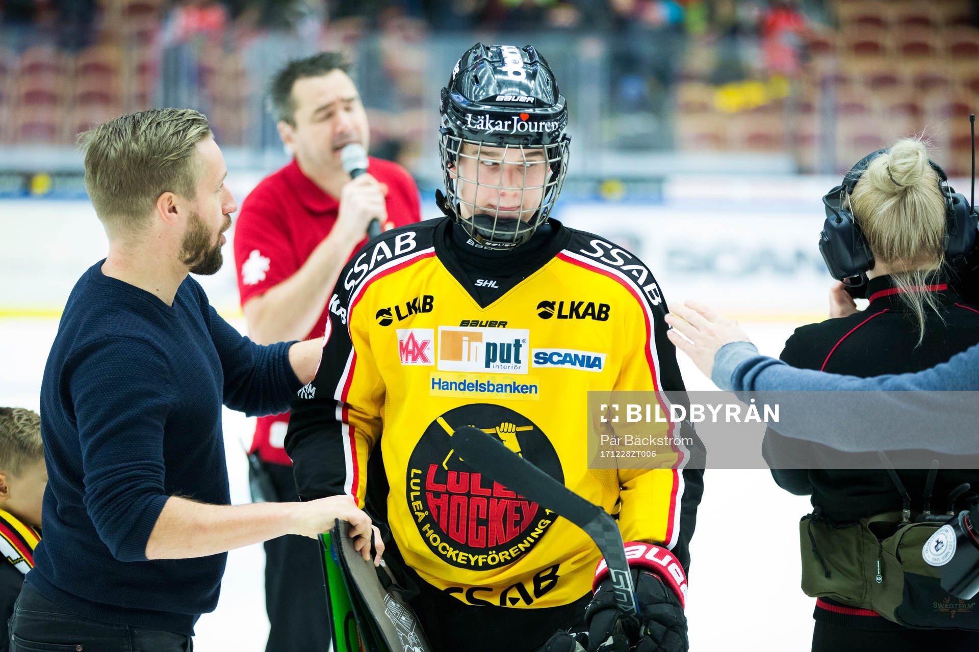 Luleås Nils Lundkvist utsedd till matchens spelare