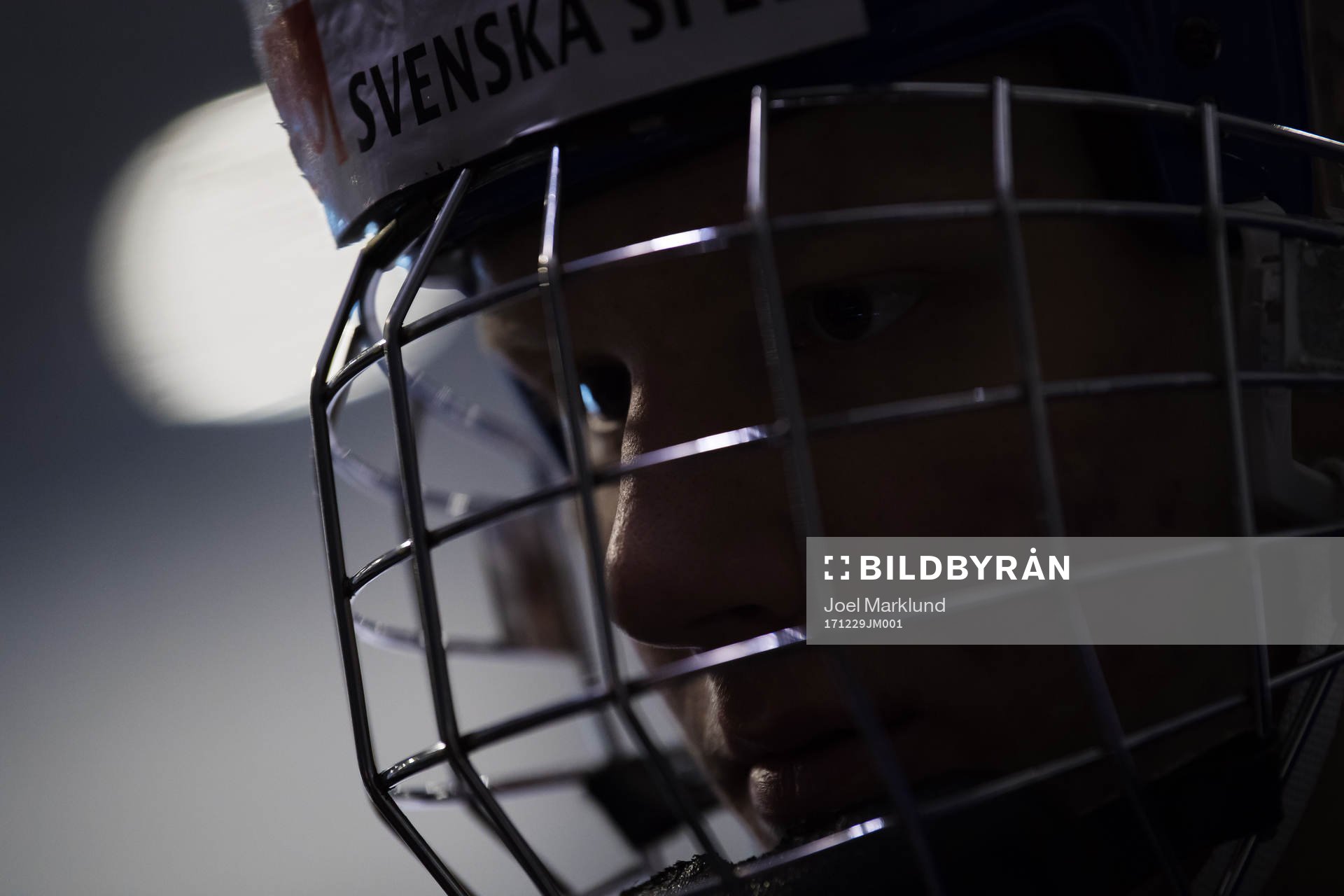 Rasmus Dahlin på Sveriges träning