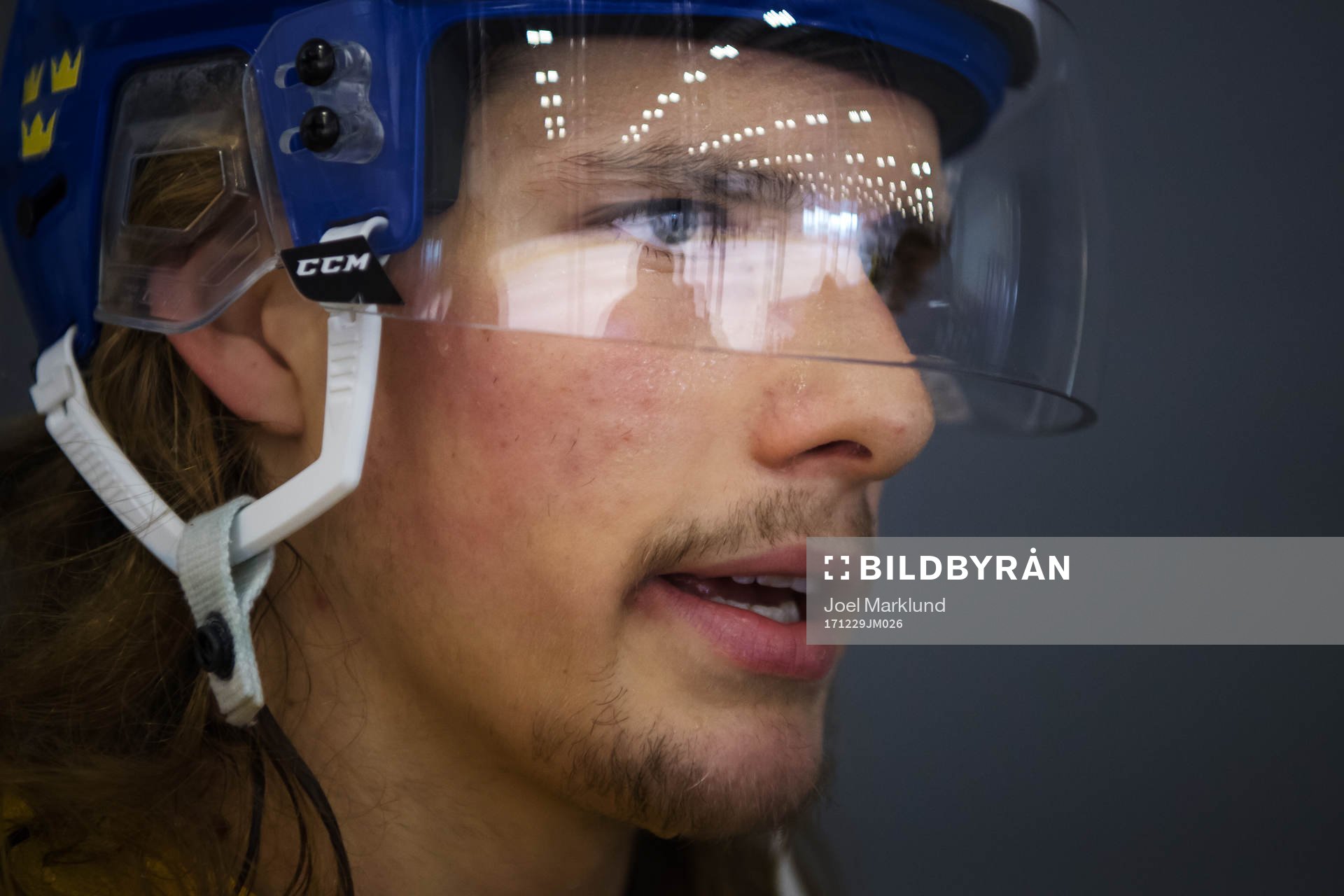Axel Jonsson Fjällby på Sveriges träning