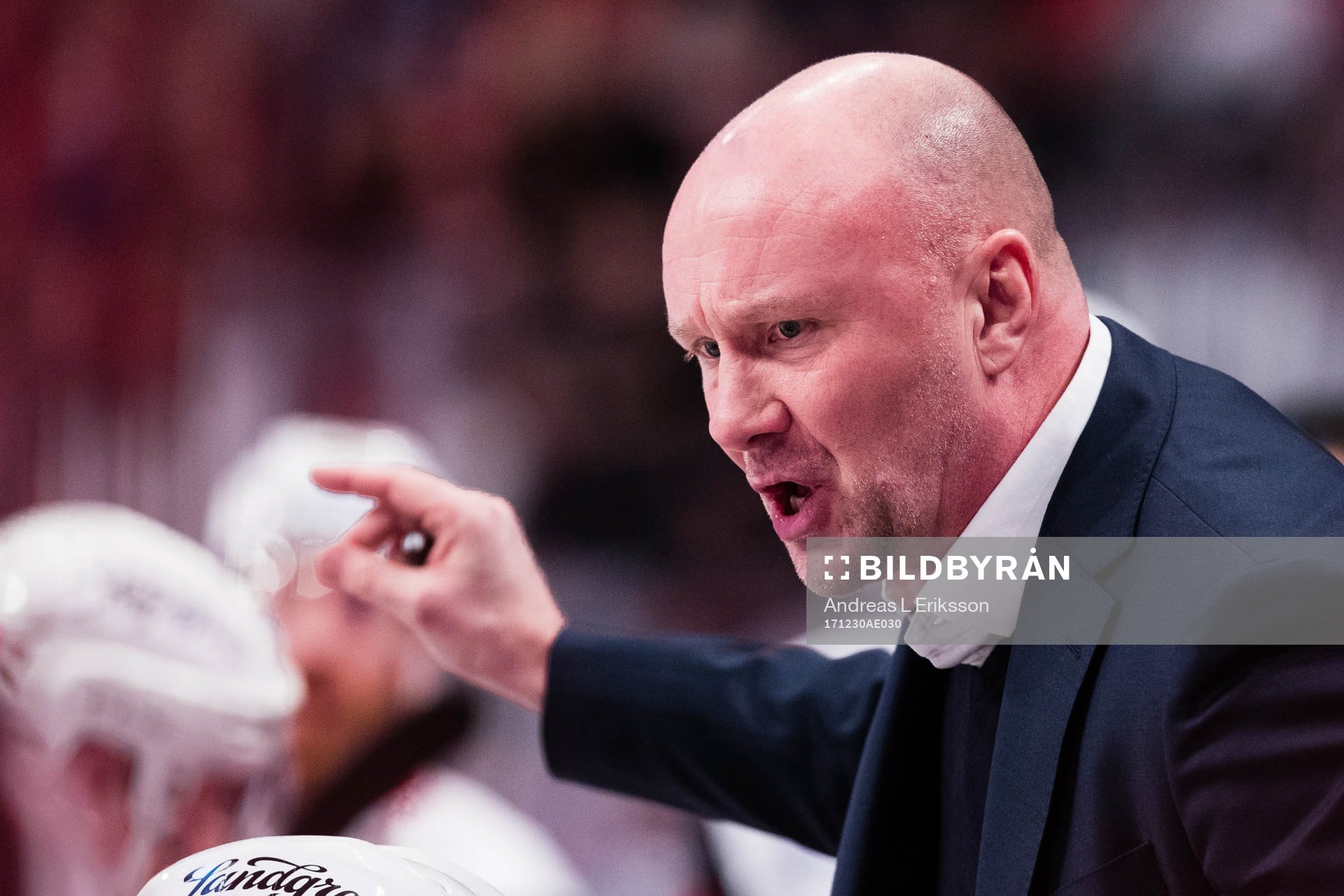 Malmö Redhawks tränare Peter Andersson