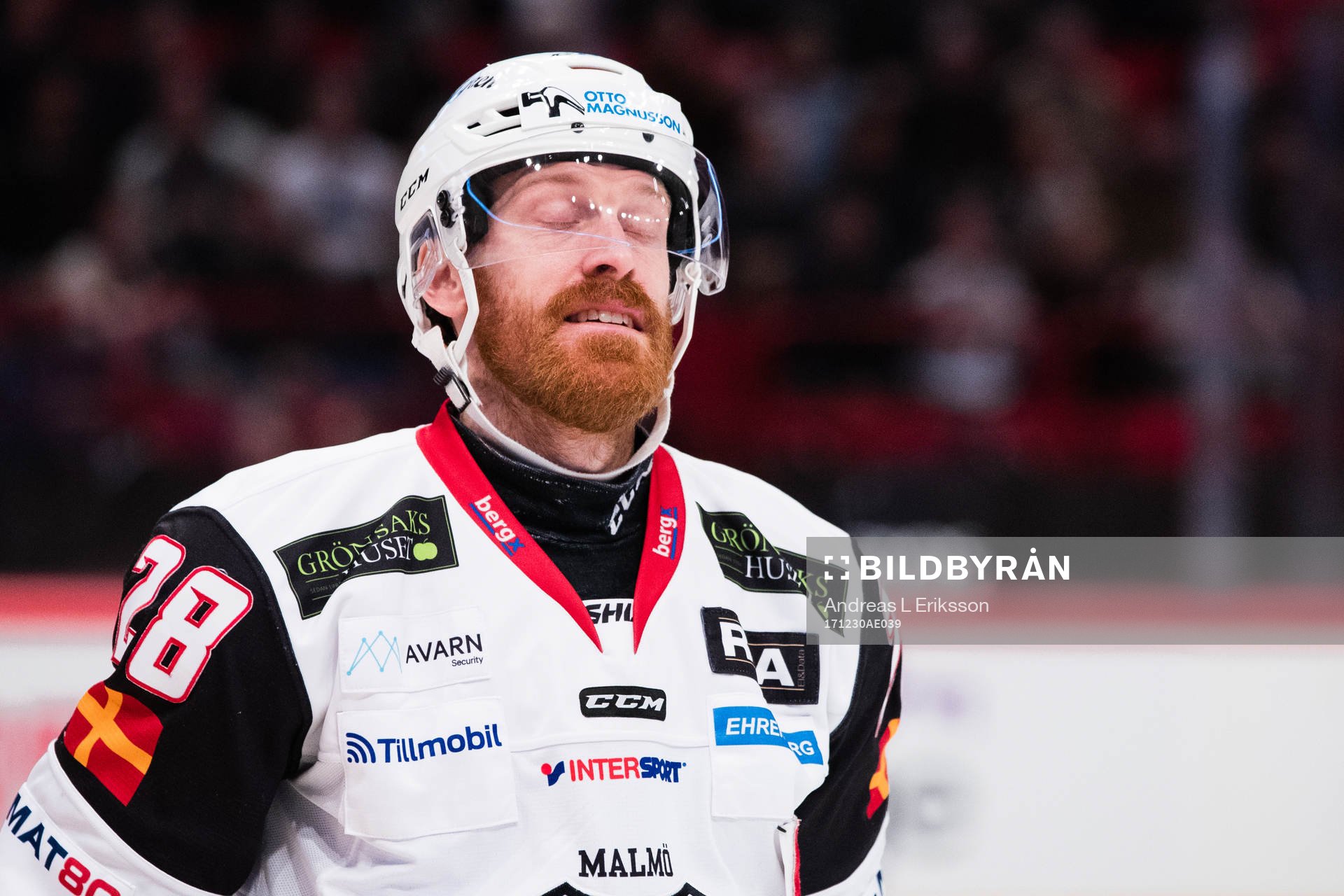 Malmö Redhawks Jens Olsson deppar
