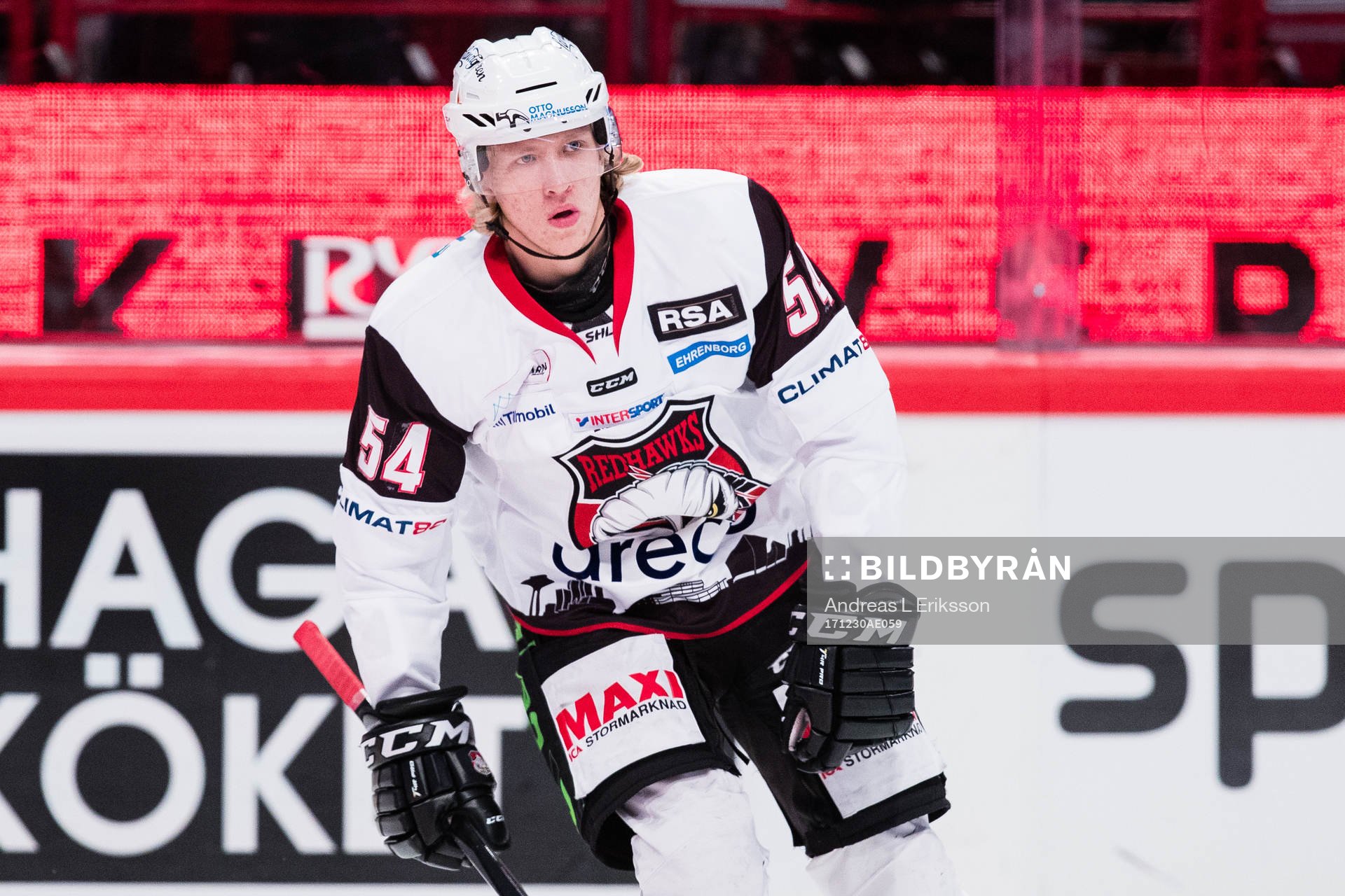 Malmö Redhawks Marcus Sylvegård