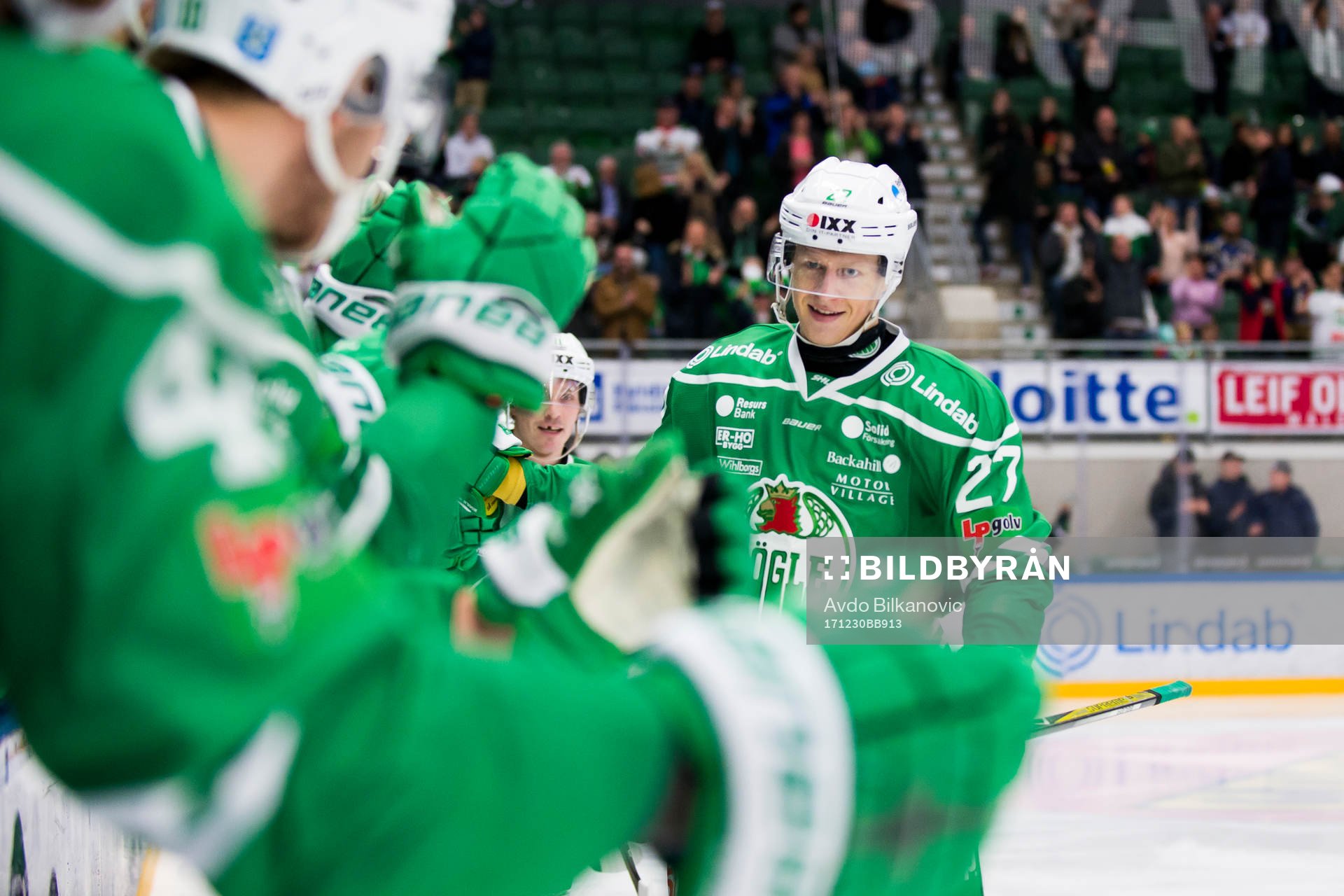 Rögles Jesper Williamsson jublar
