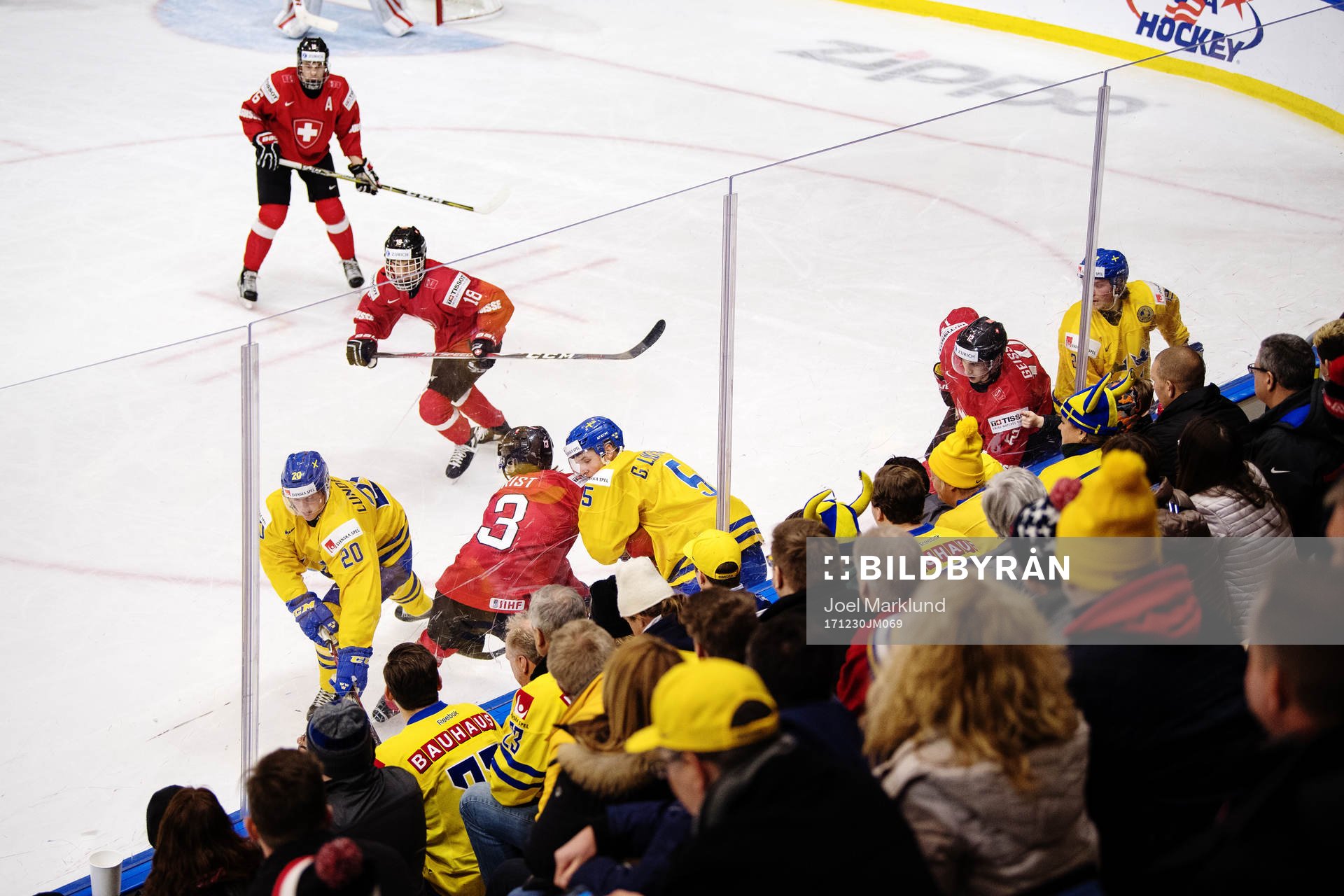 Sveriges Isac Lundeström och Gustav Lindström