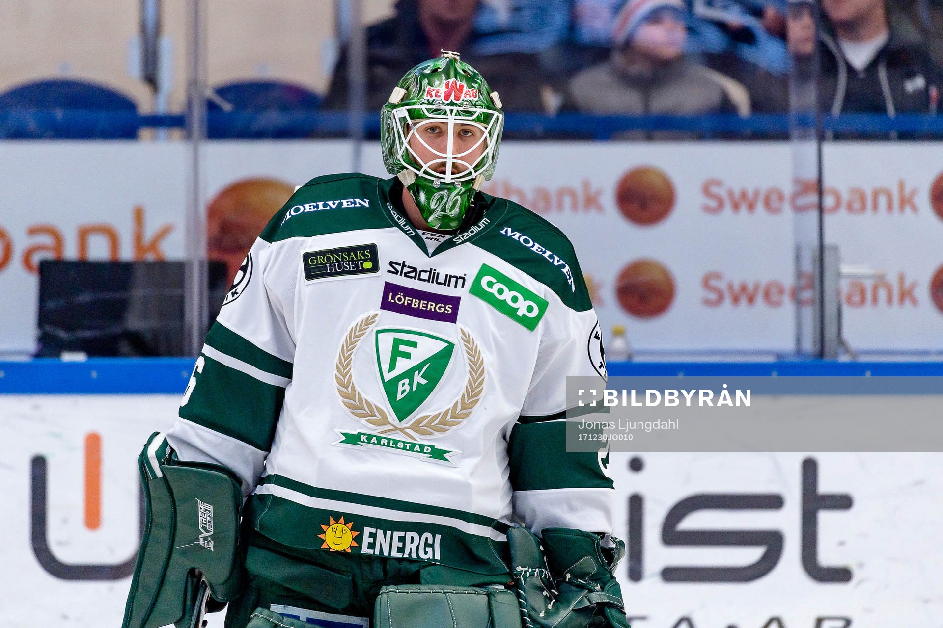 Färjestads målvakt Stefan Steen