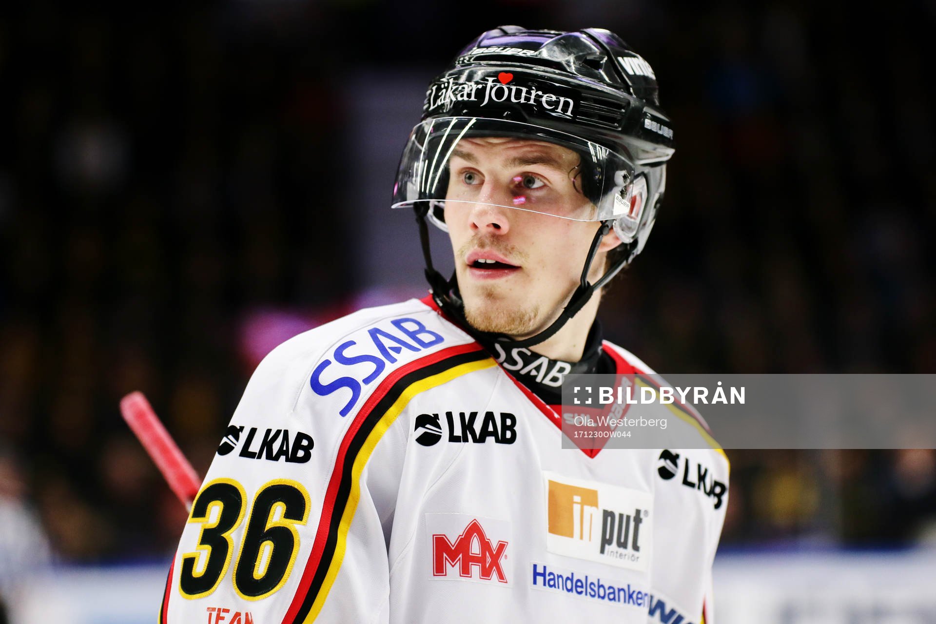 Luleås Emil Larsson jublar