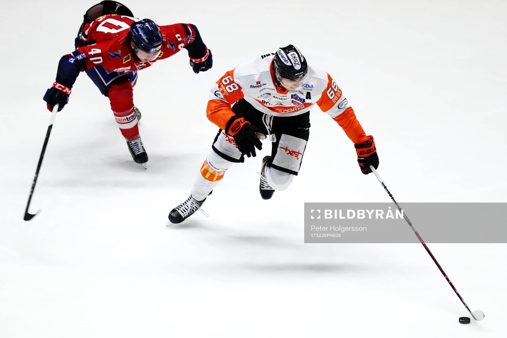 Linköpings Ken André Olimb och Karlskronas Daniel