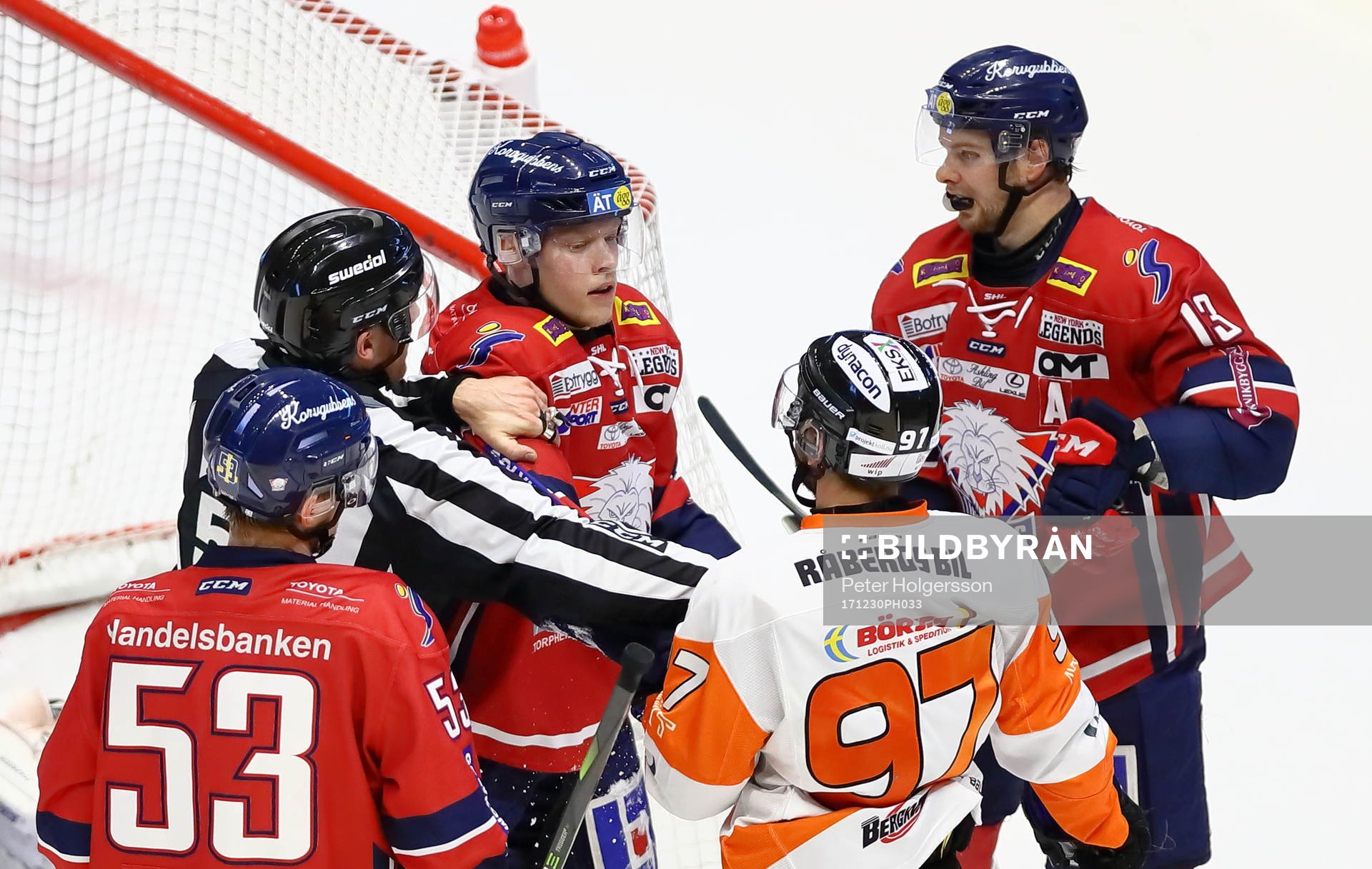 Linköpings Anton Karlsson, Karlskronas Per Ledin