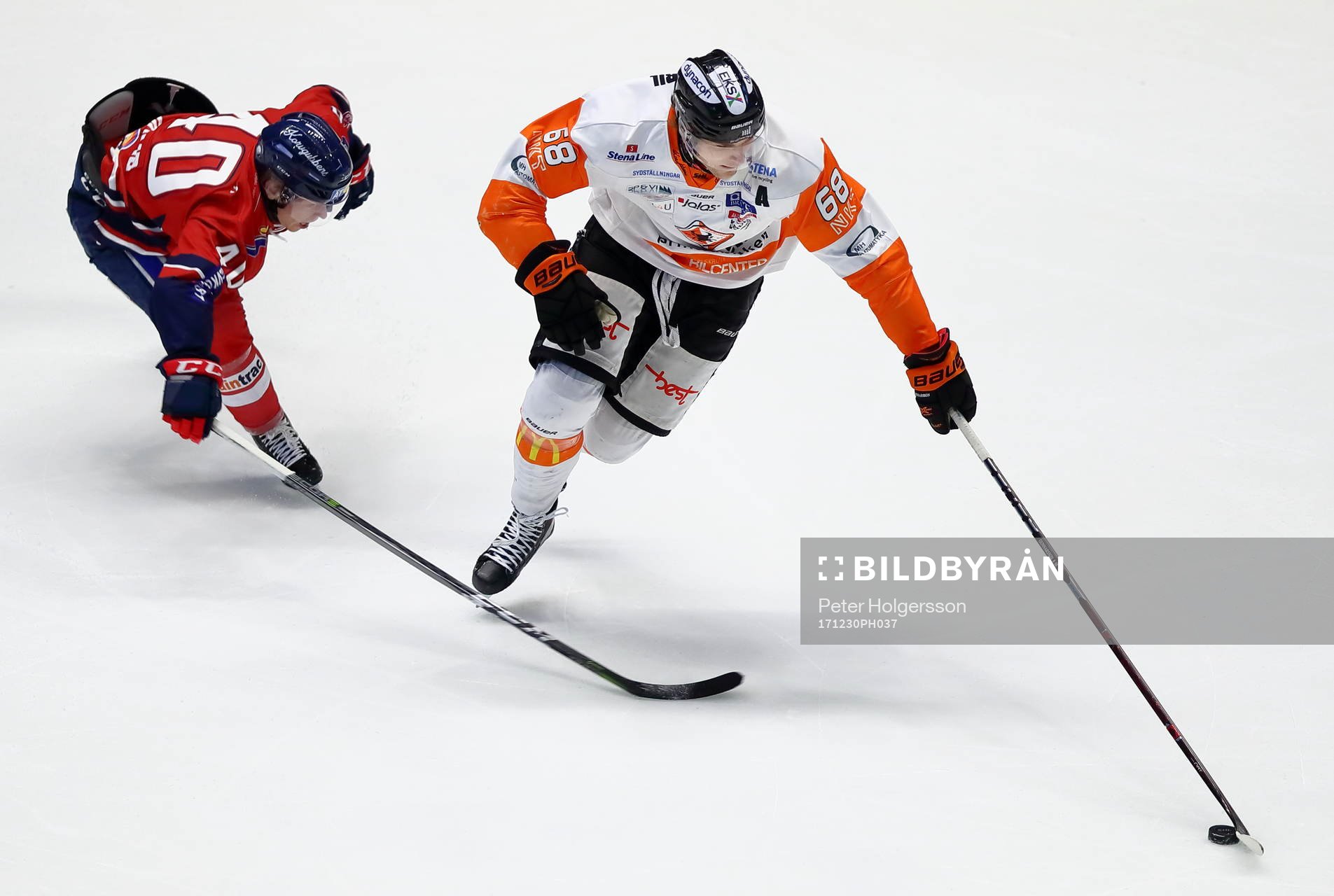 Linköpings Ken Andre Olimb, Karlskronas Daniel Gunnarsson