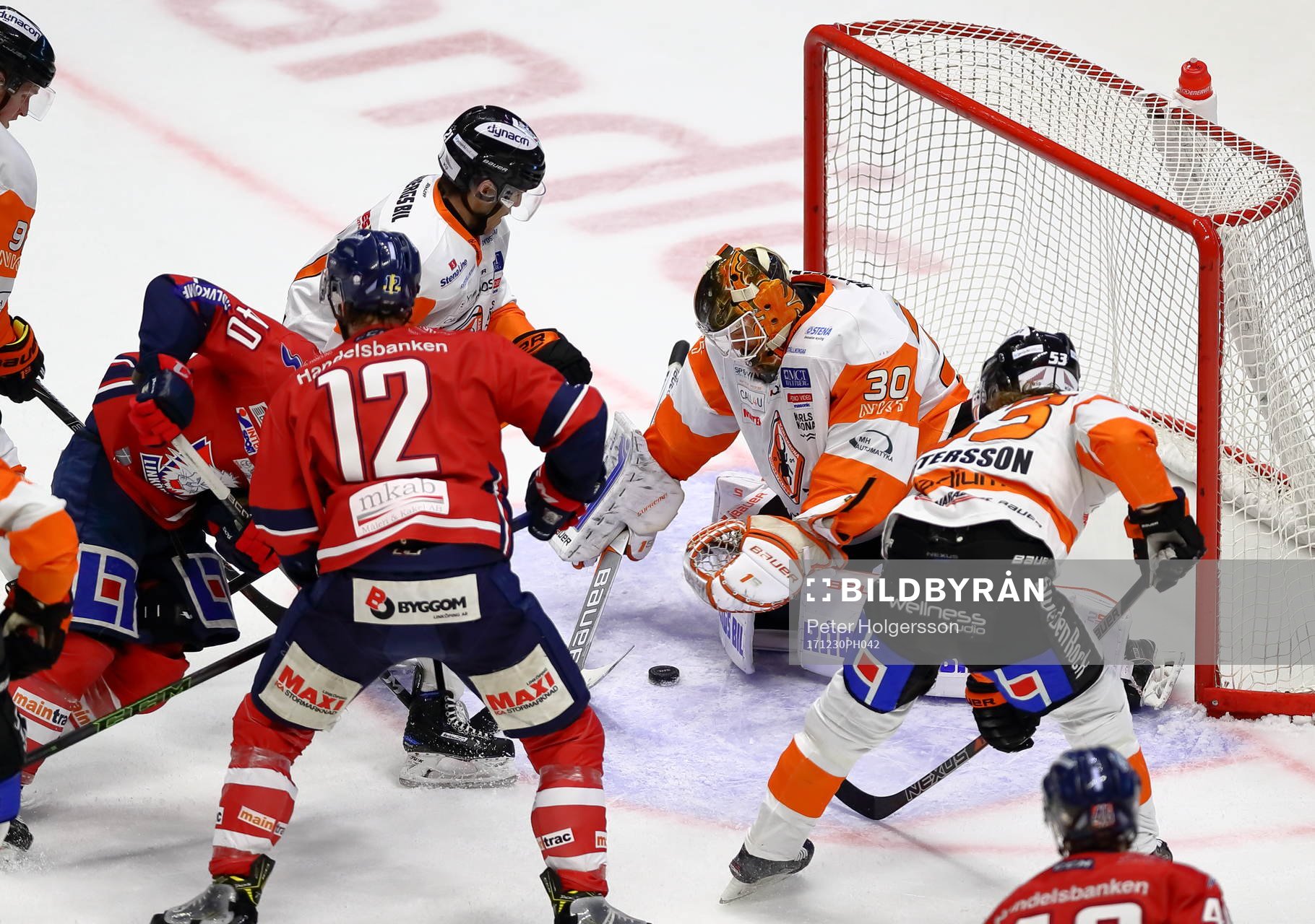 Karlskronas målvakt Henrik Lundberg