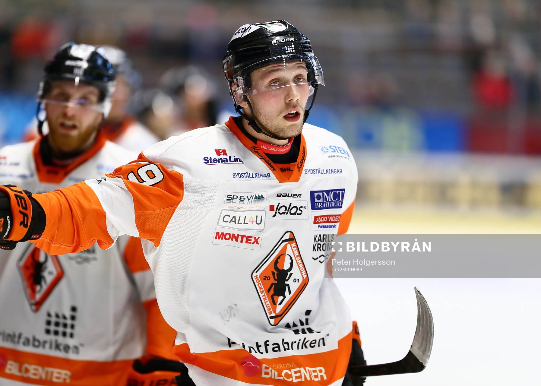 Karlskronas Emil Lundberg jublar