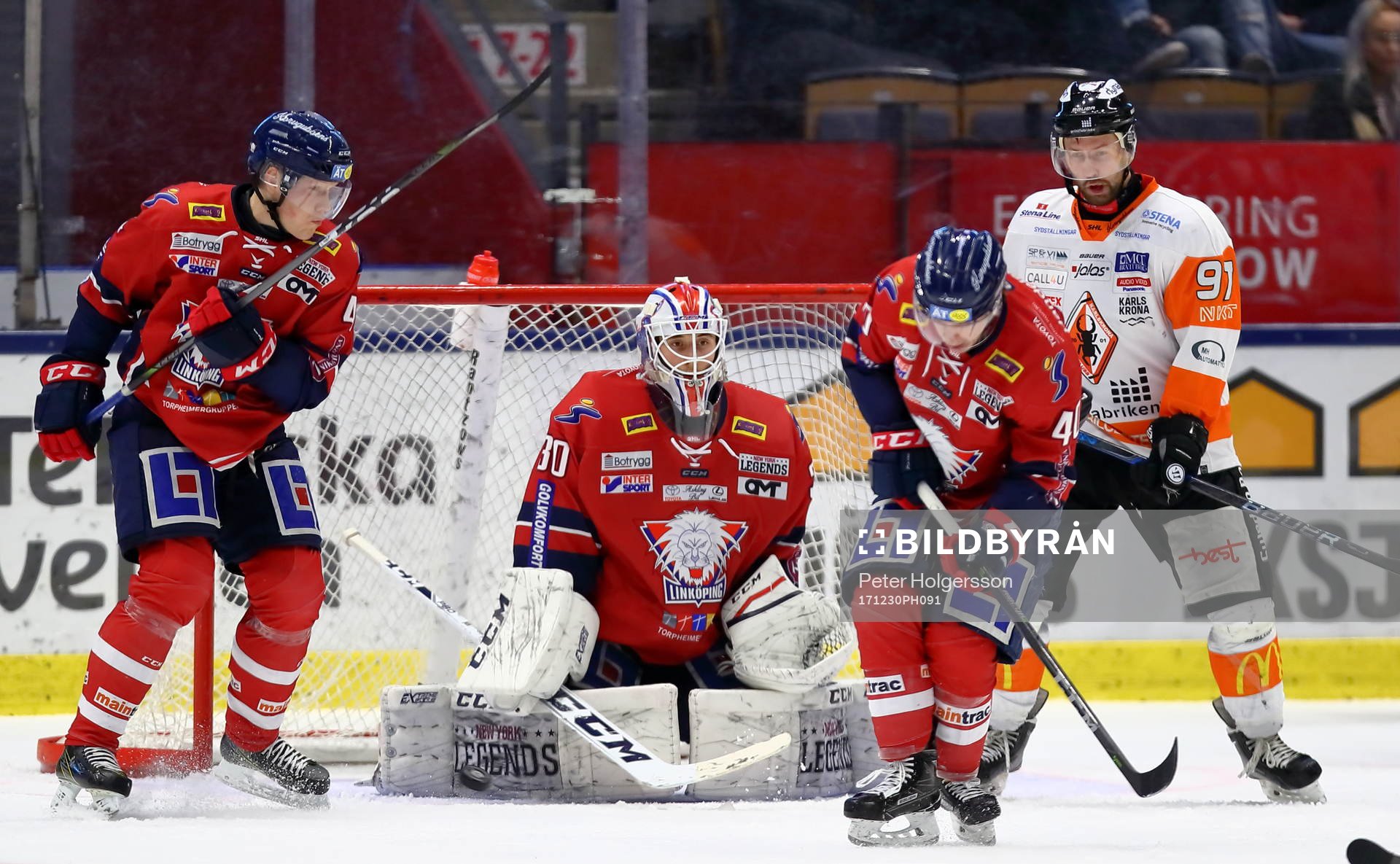 Linköpings målvakt Jacob Johansson