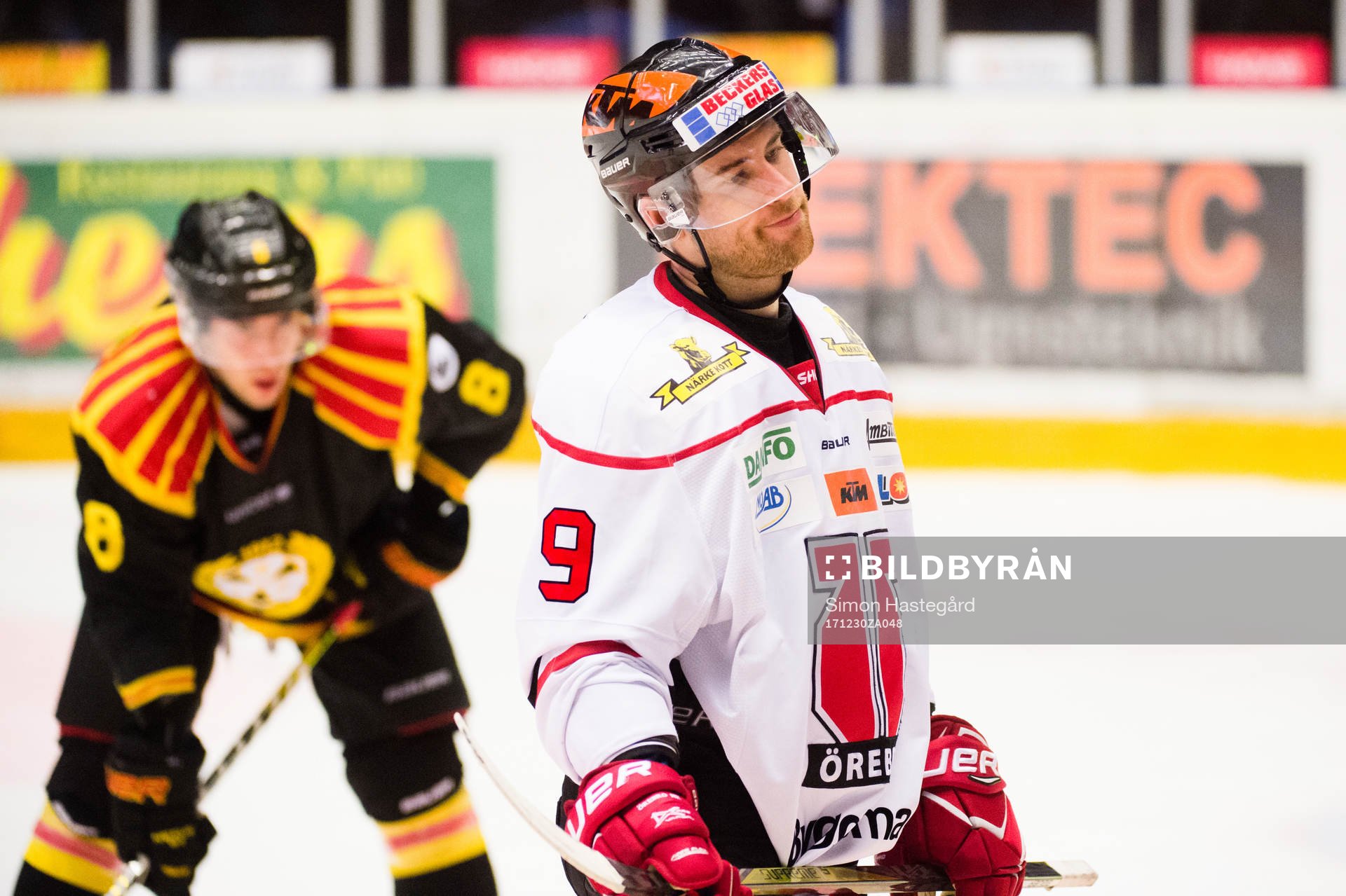 Brynäs Aaron Palushaj och Örebros Tylor Spink