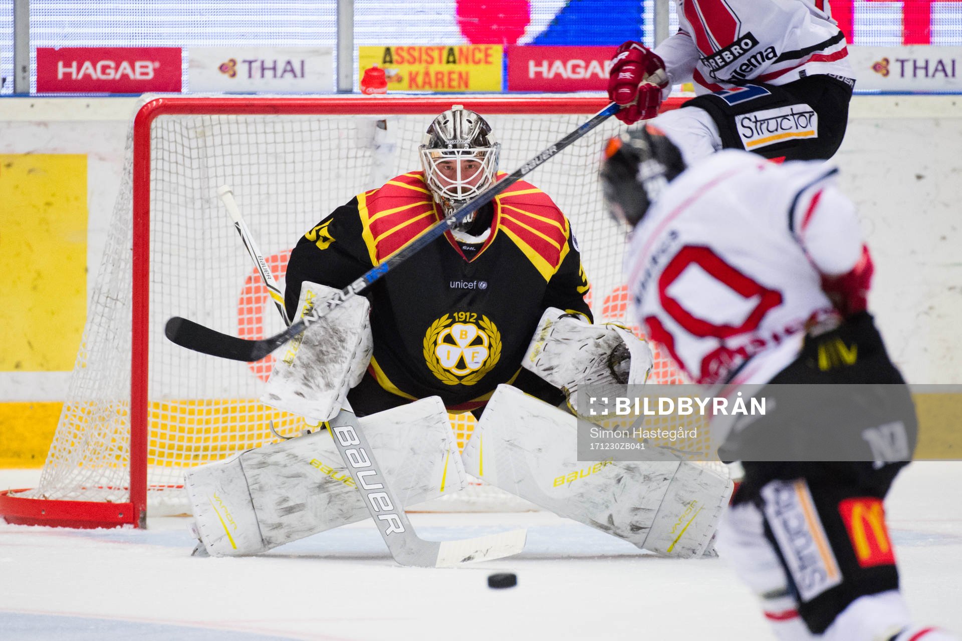 Brynäs målvakt David Rautio