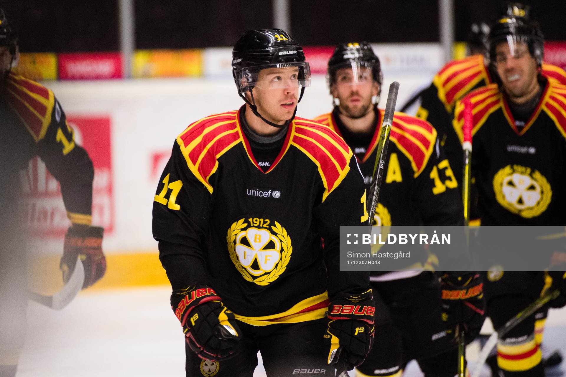 Brynäs Kevin Clark jublar
