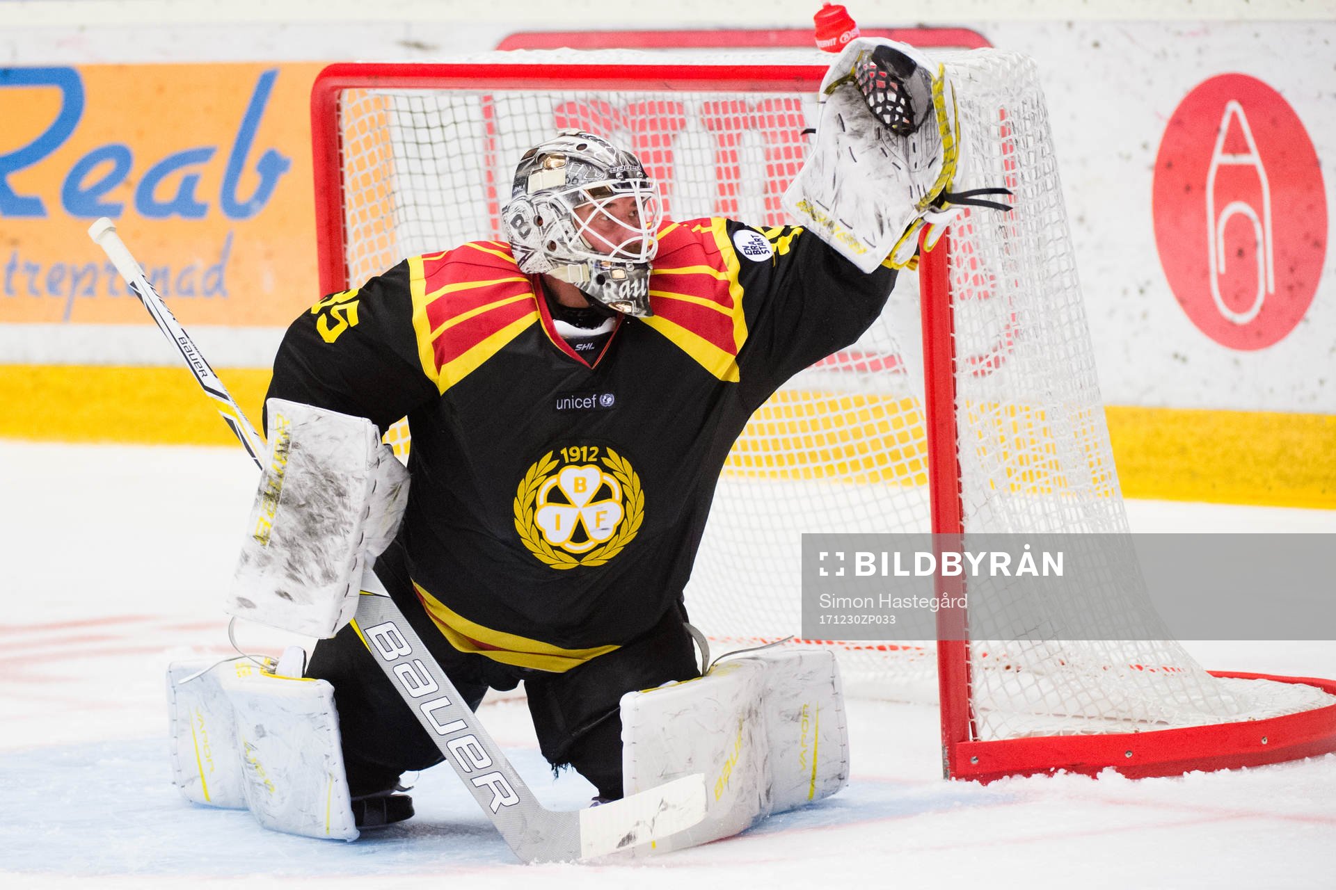 Brynäs målvakt David Rautio
