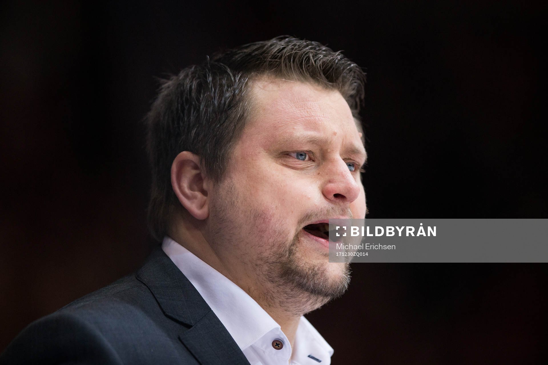 Moras tränare Mattias Karlin