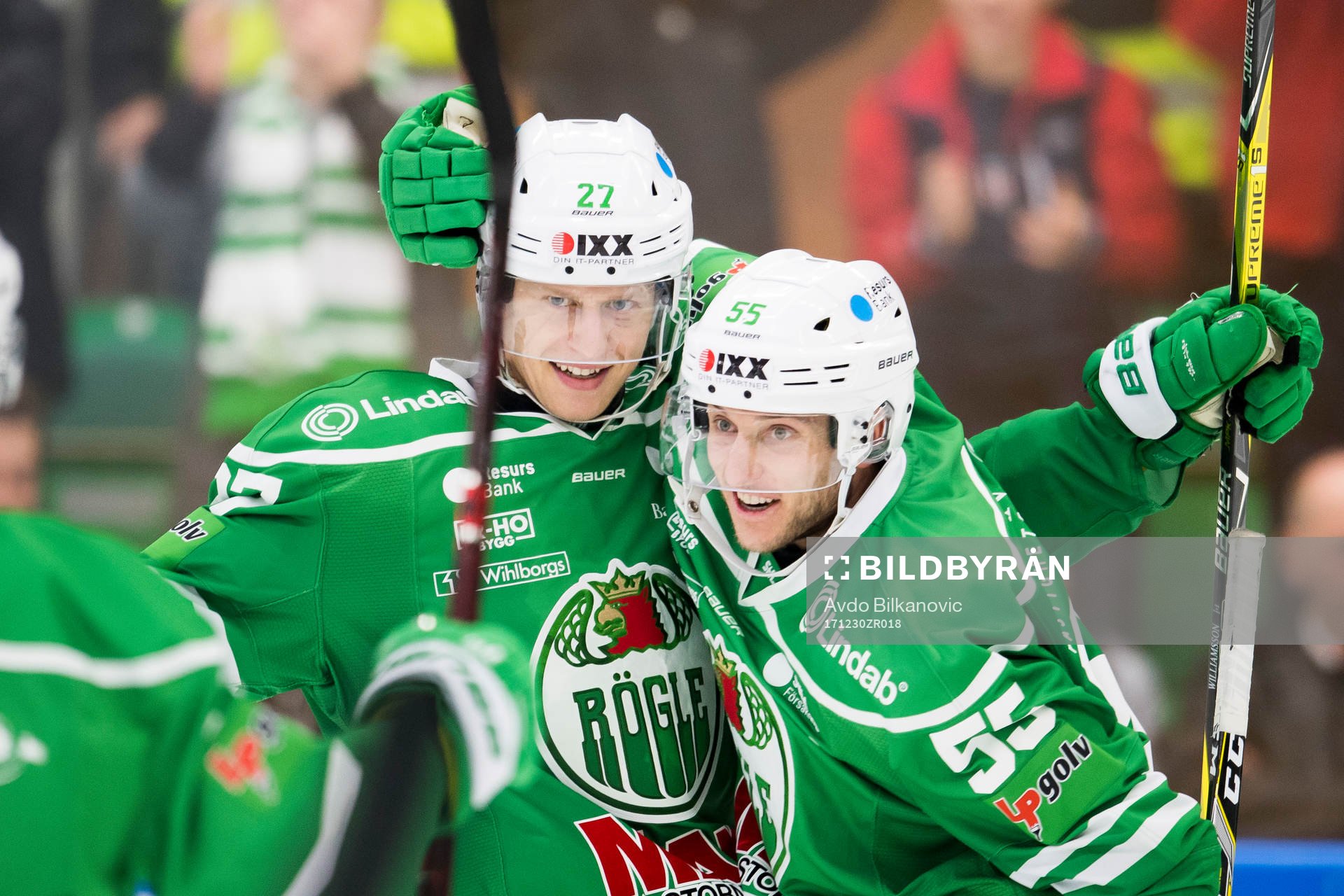 Rögles Jesper Williamsson jublar