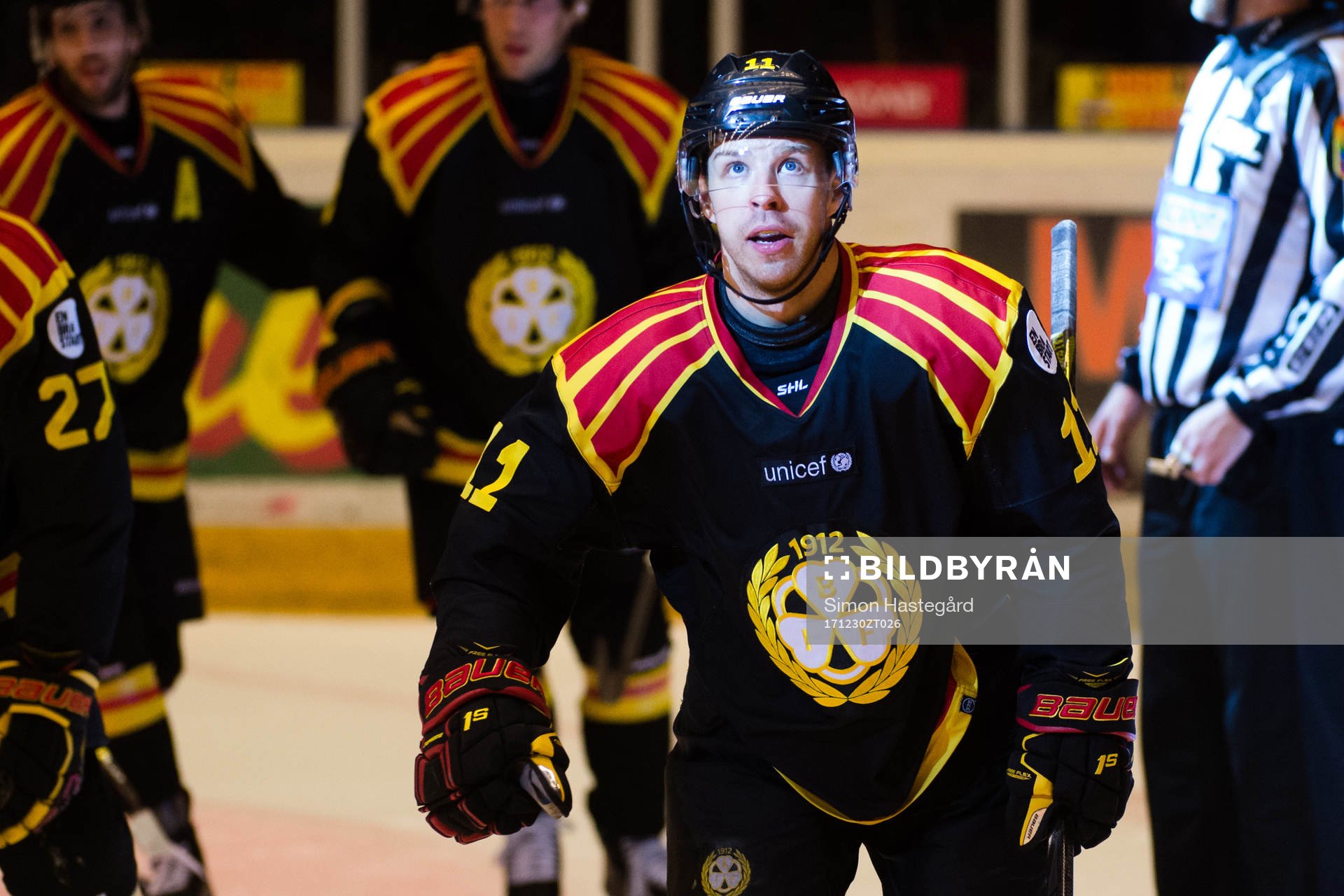 Brynäs Kevin Clark jublar